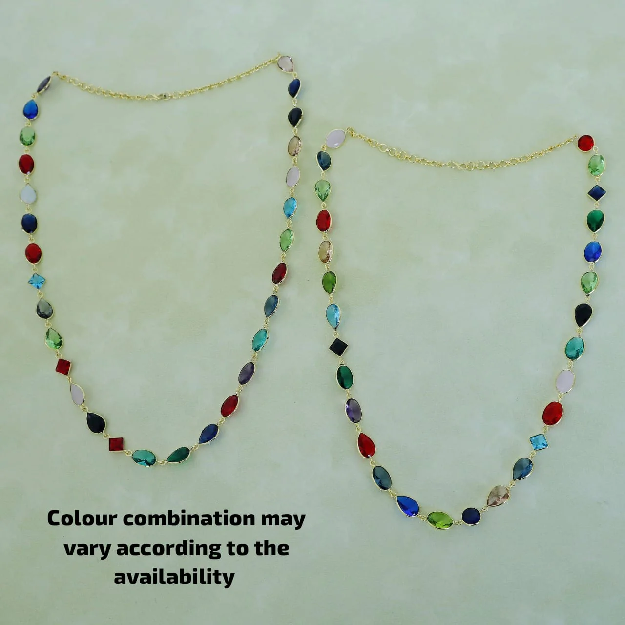 Multicolour Nyra Glossy Neckpiece - Image 5