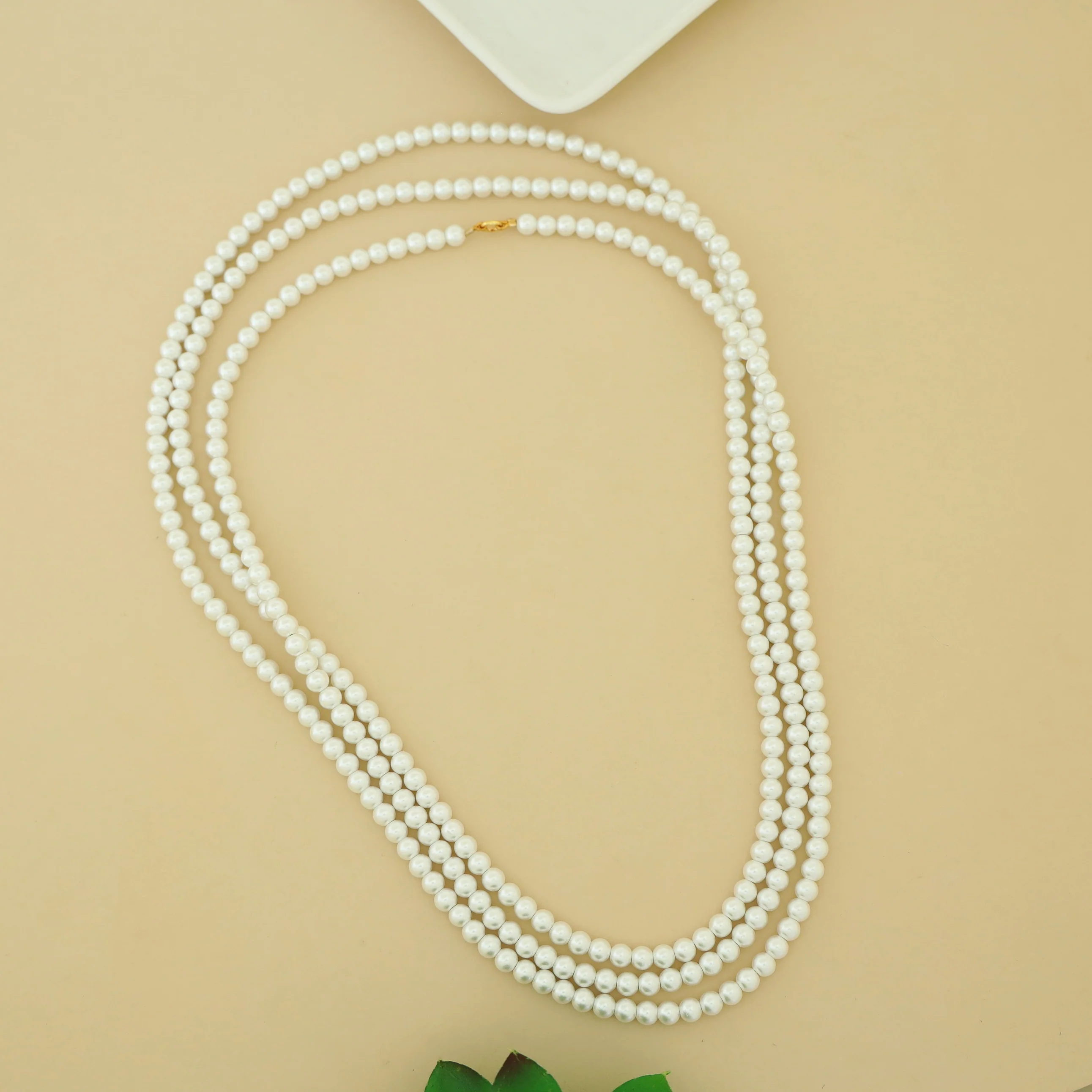 Murielle Long Pearl Neckpiece - Image 4