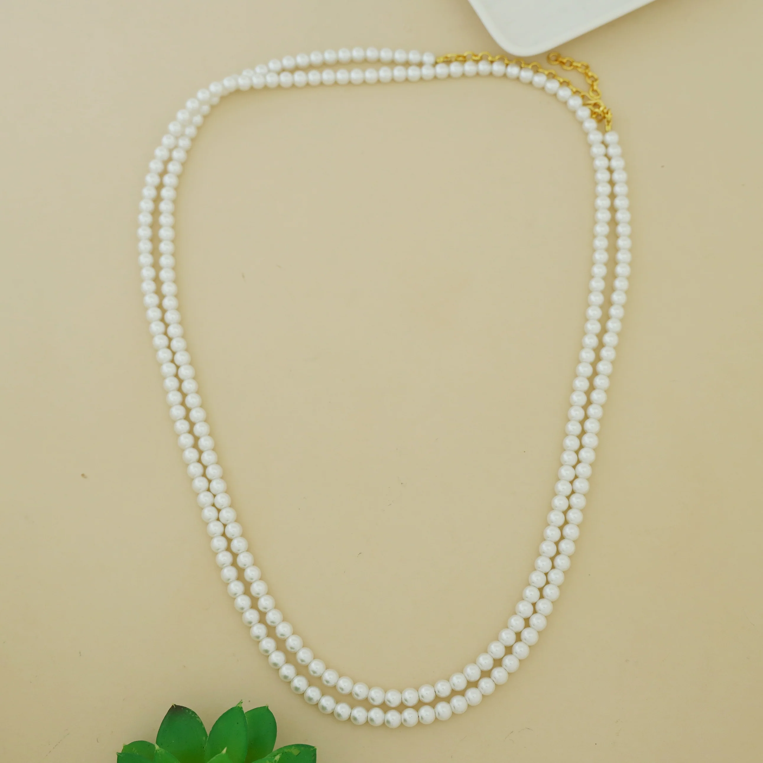 Murielle Long Pearl Neckpiece - Image 6
