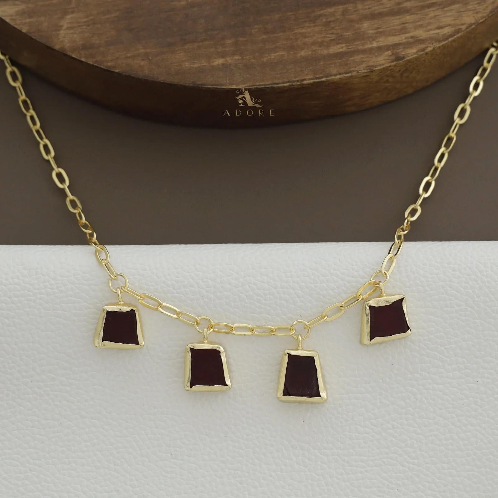 Nadiya 4 Stone Neckpiece - Image 2