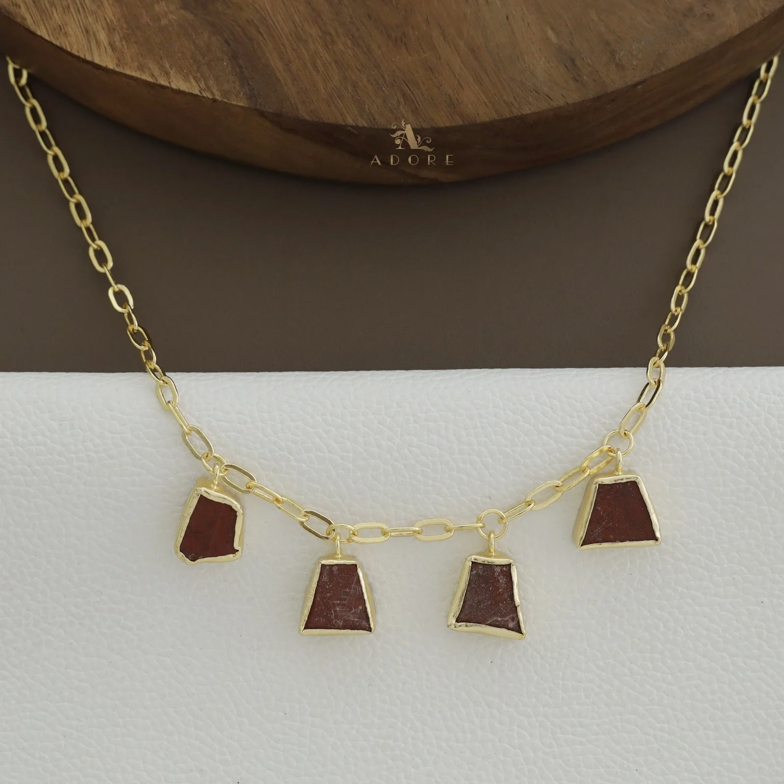 Nadiya 4 Stone Neckpiece - Image 4