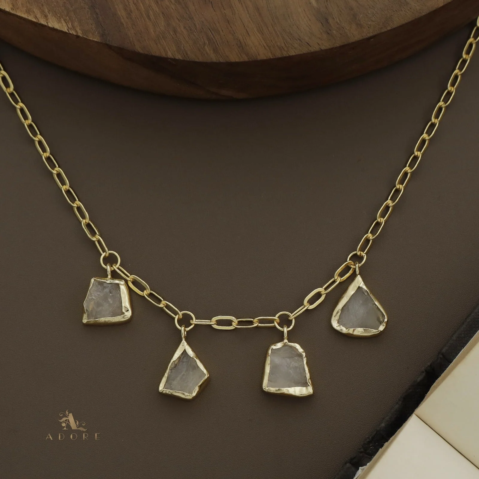 Nadiya 4 Stone Neckpiece - Image 5