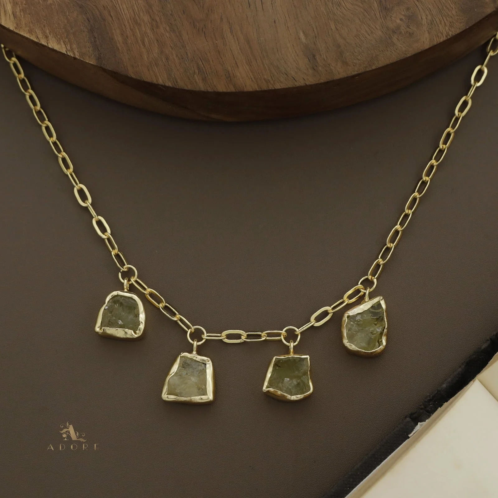 Nadiya 4 Stone Neckpiece - Image 6