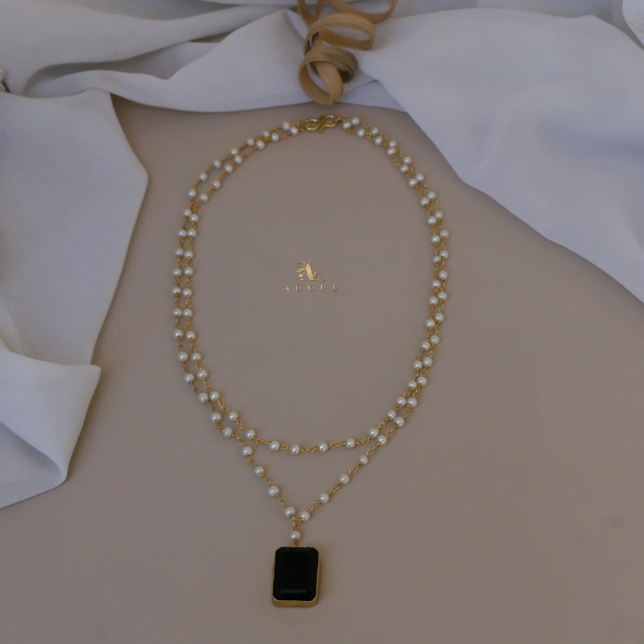 Nasmiya 2 Layer Neckpiece - Image 13