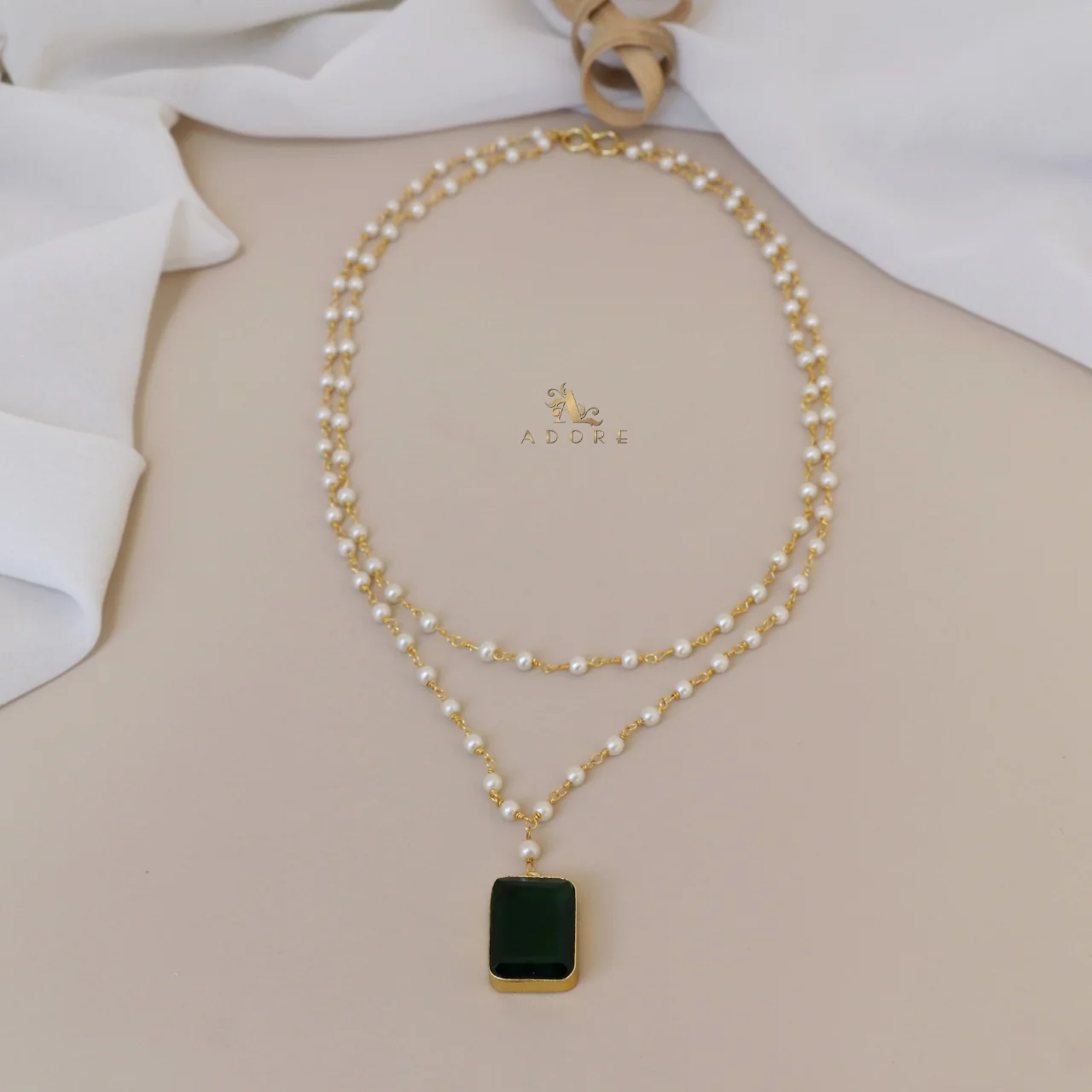Nasmiya 2 Layer Neckpiece - Image 14