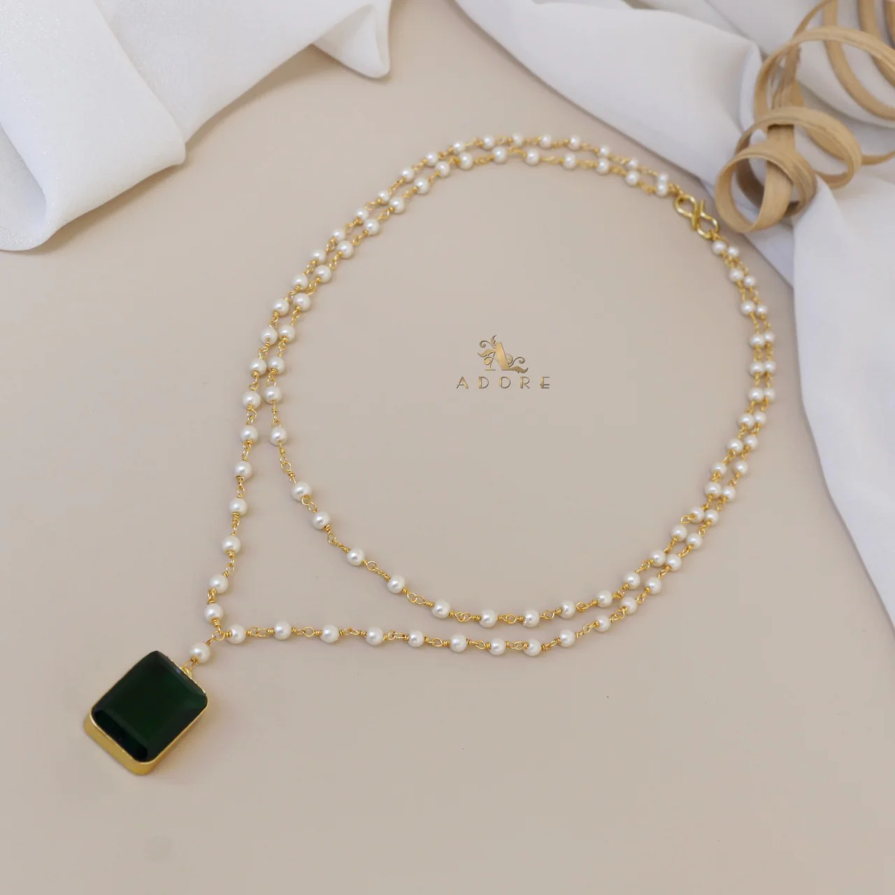 Nasmiya 2 Layer Neckpiece - Image 16