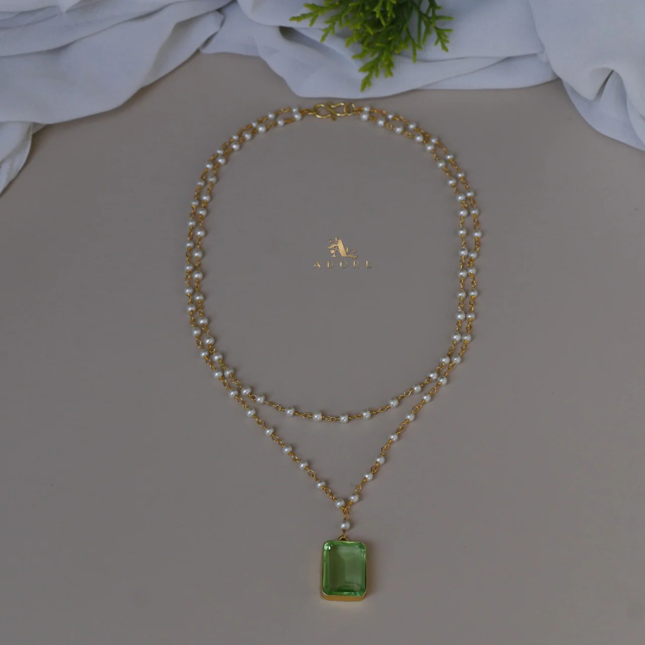 Nasmiya 2 Layer Neckpiece - Image 20