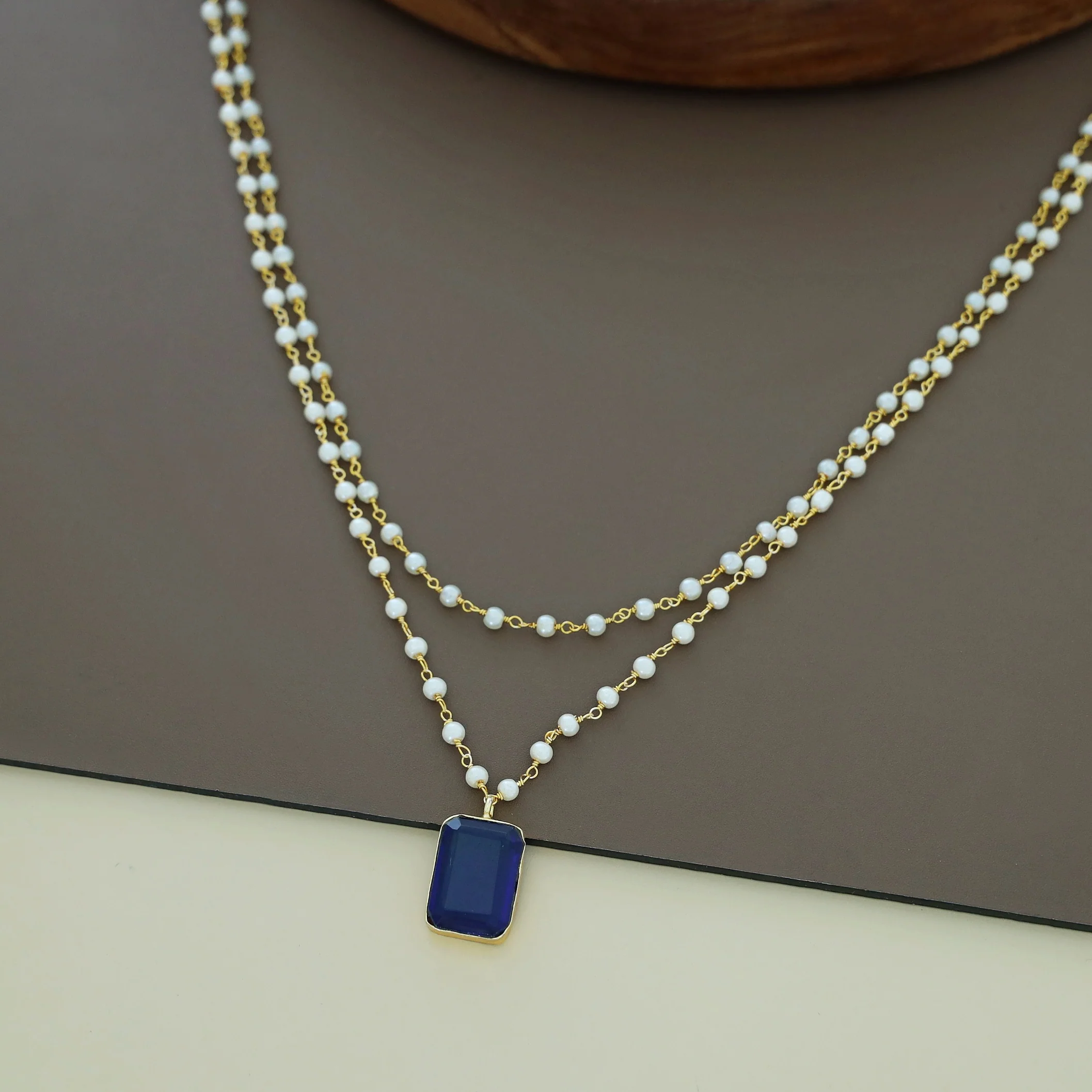 Nasmiya 2 Layer Neckpiece - Image 21
