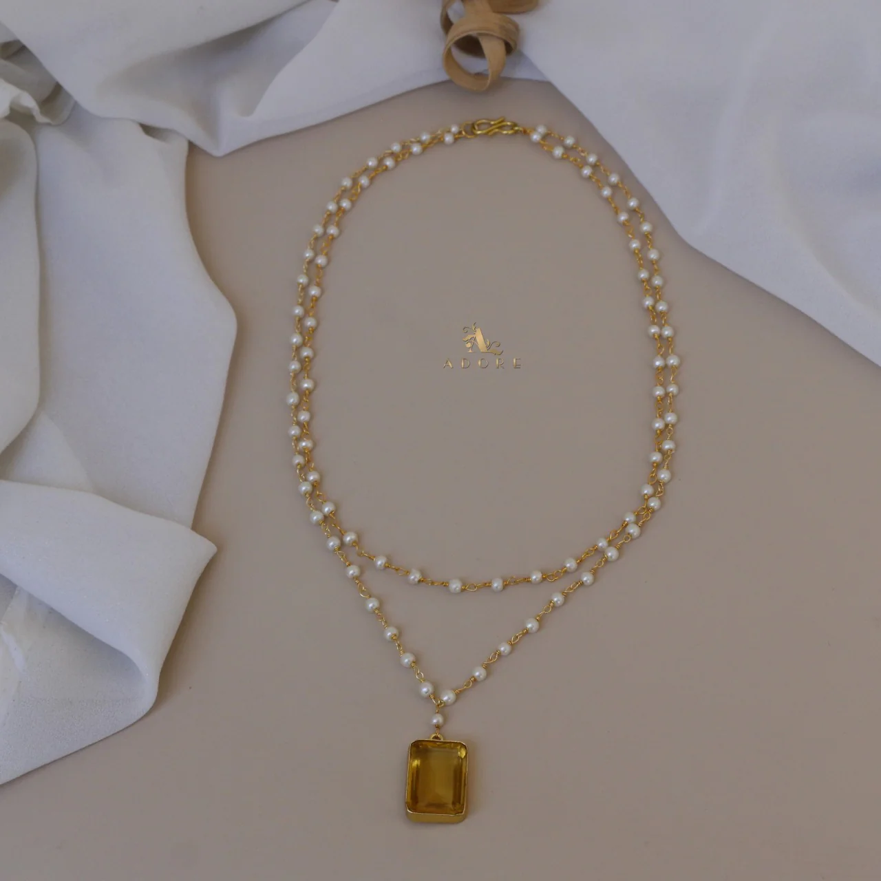 Nasmiya 2 Layer Neckpiece - Image 22