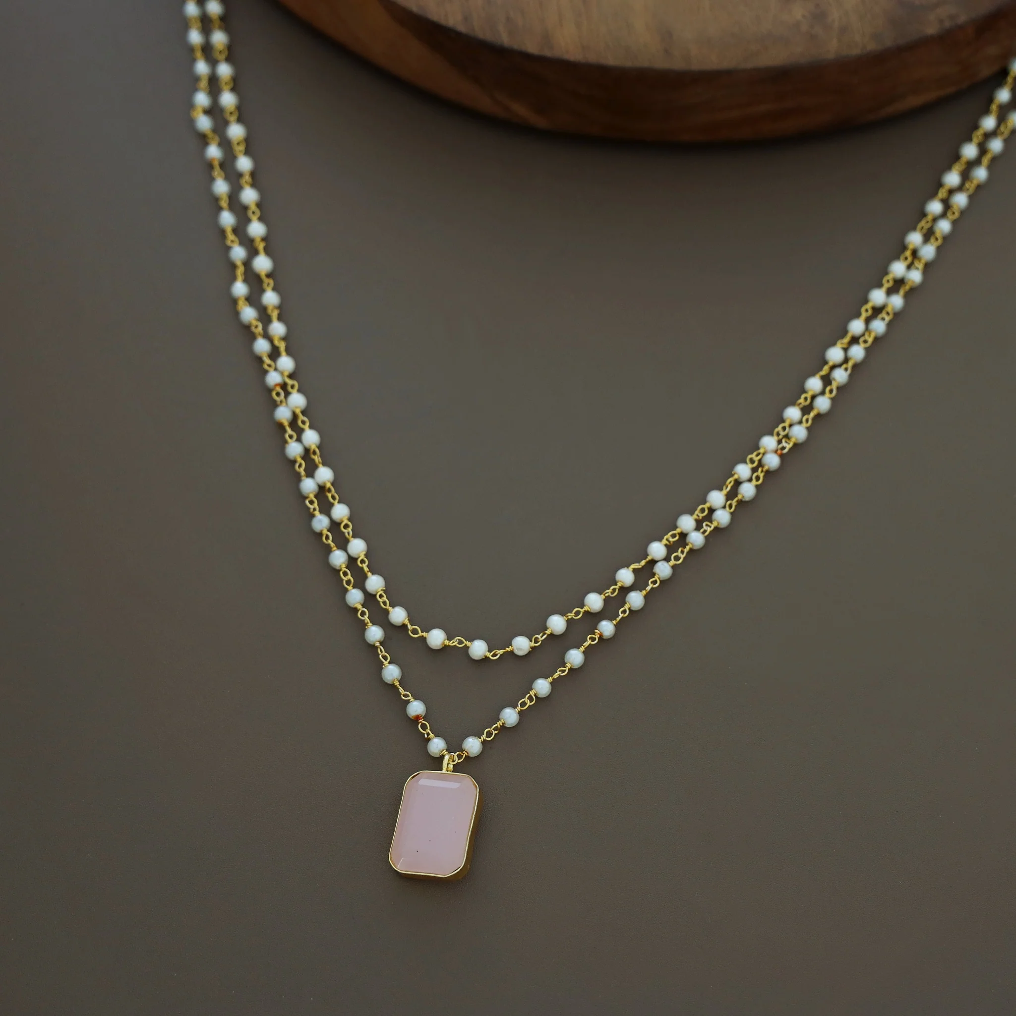 Nasmiya 2 Layer Neckpiece - Image 6