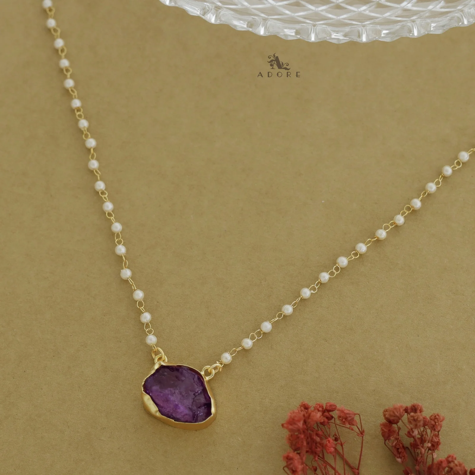 Nasmiya Dyed Stone Neckpiece - Image 12