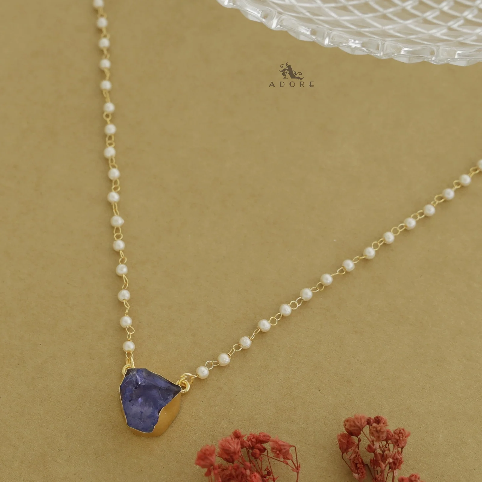 Nasmiya Dyed Stone Neckpiece - Image 17
