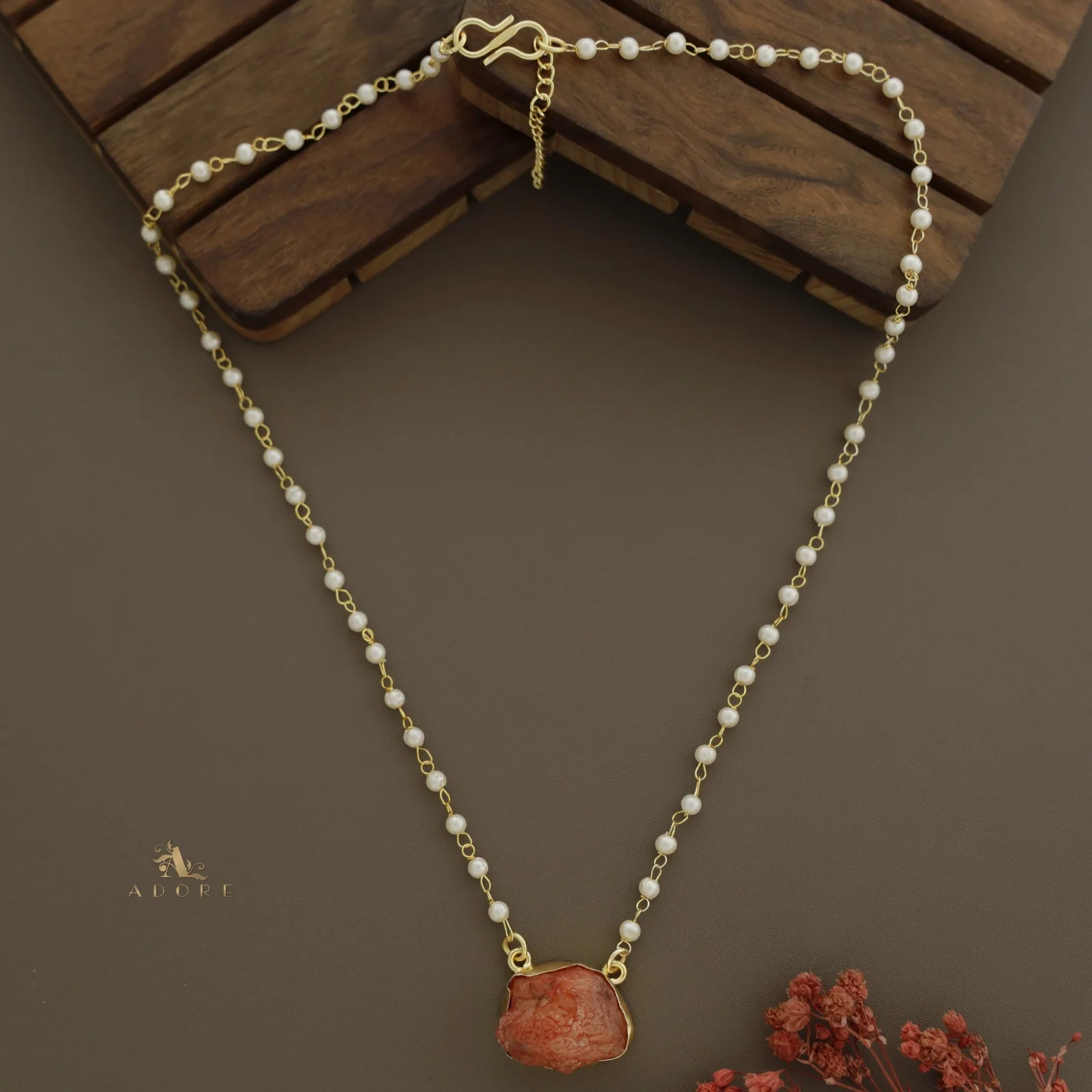 Nasmiya Dyed Stone Neckpiece - Image 25