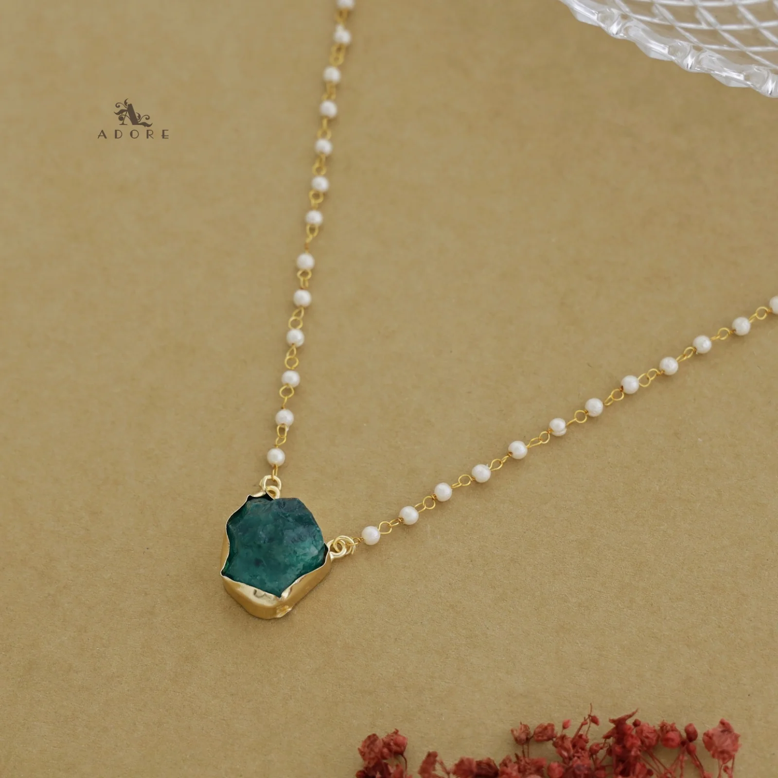 Nasmiya Dyed Stone Neckpiece - Image 28