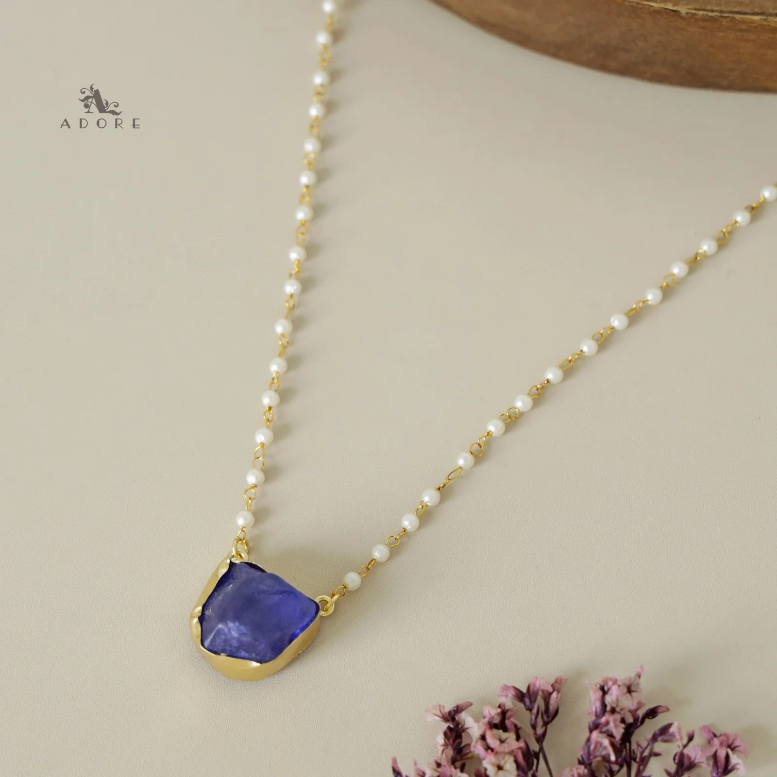 Nasmiya Dyed Stone Neckpiece - Image 30