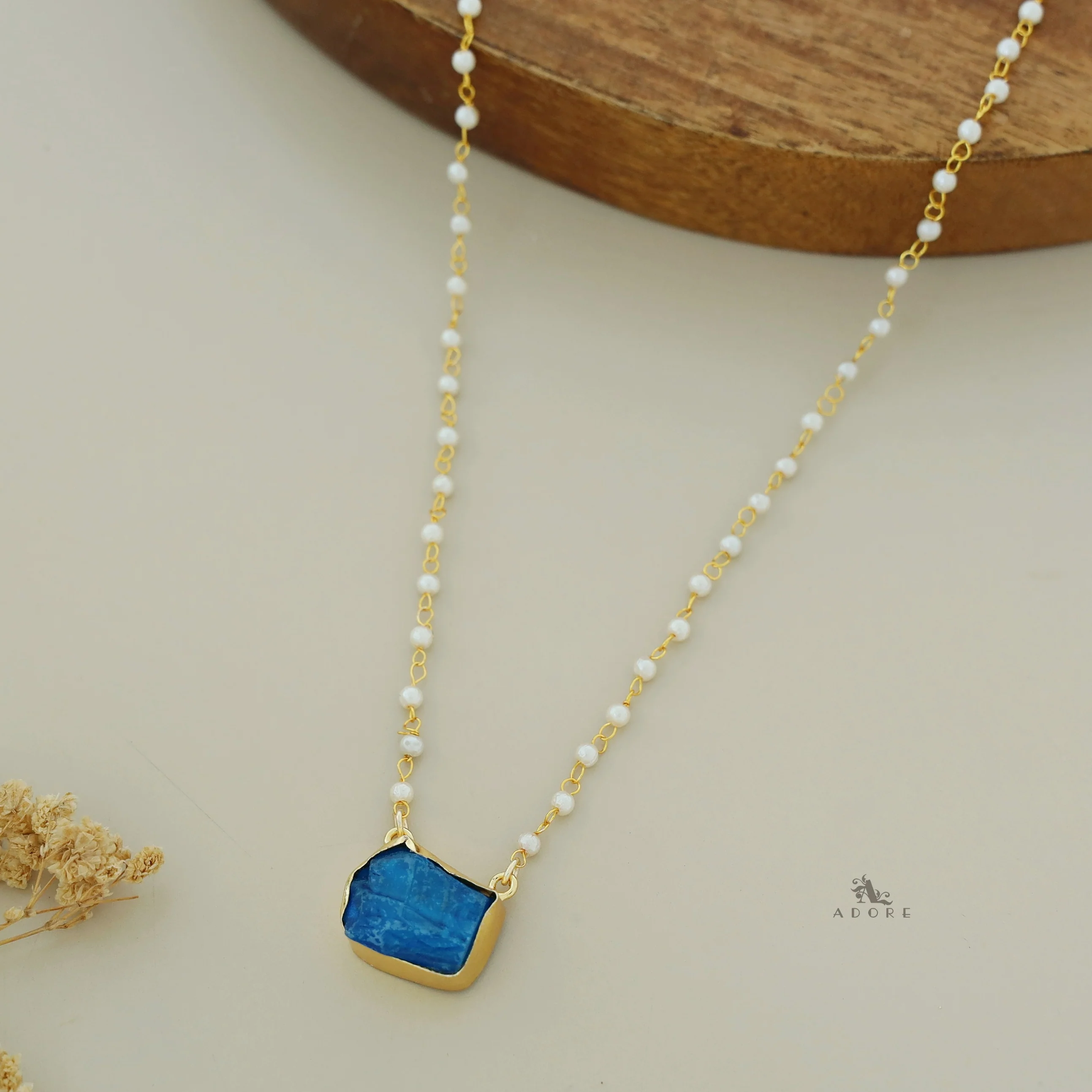 Nasmiya Dyed Stone Neckpiece - Image 36
