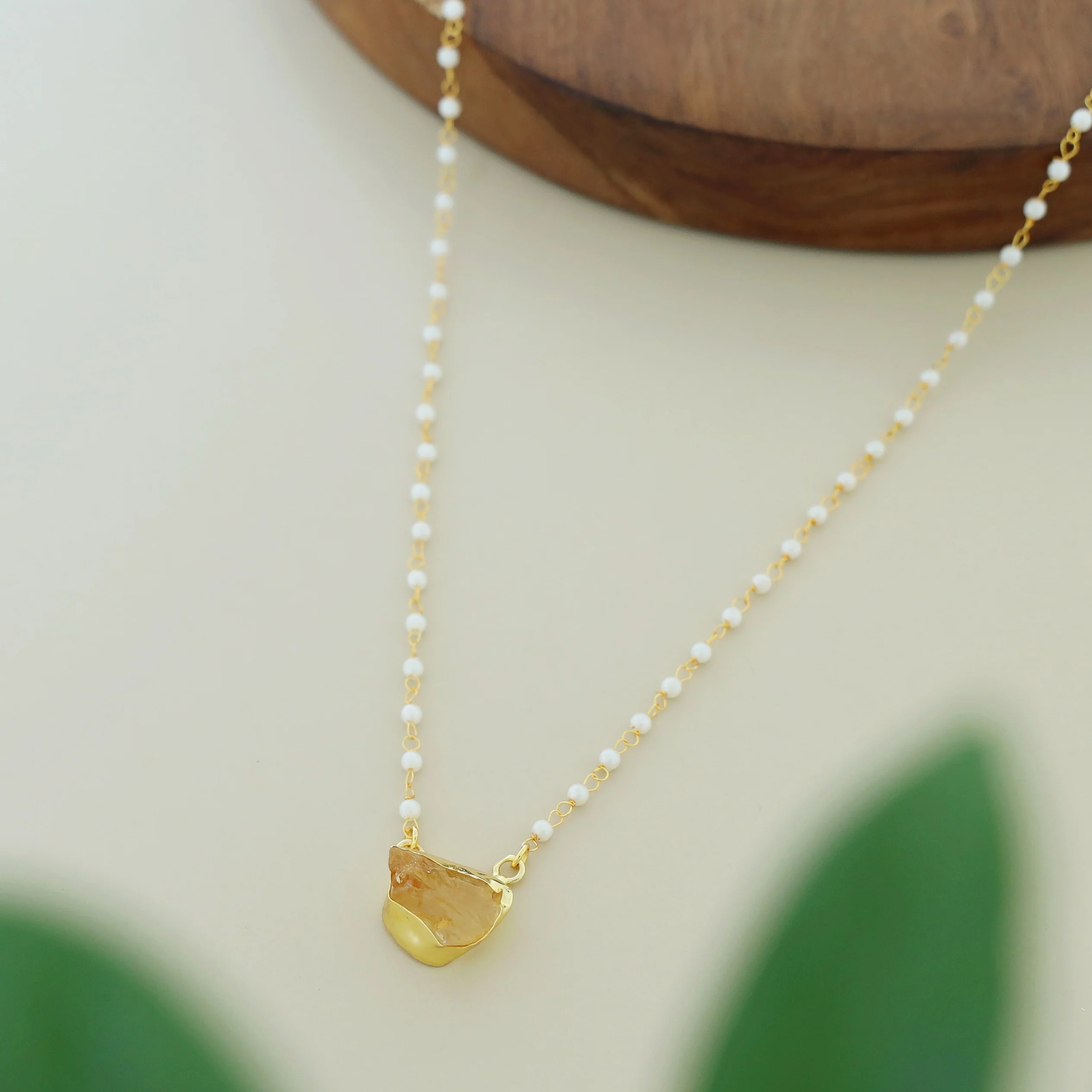 Nasmiya Raw Stone Neckpiece - Image 3