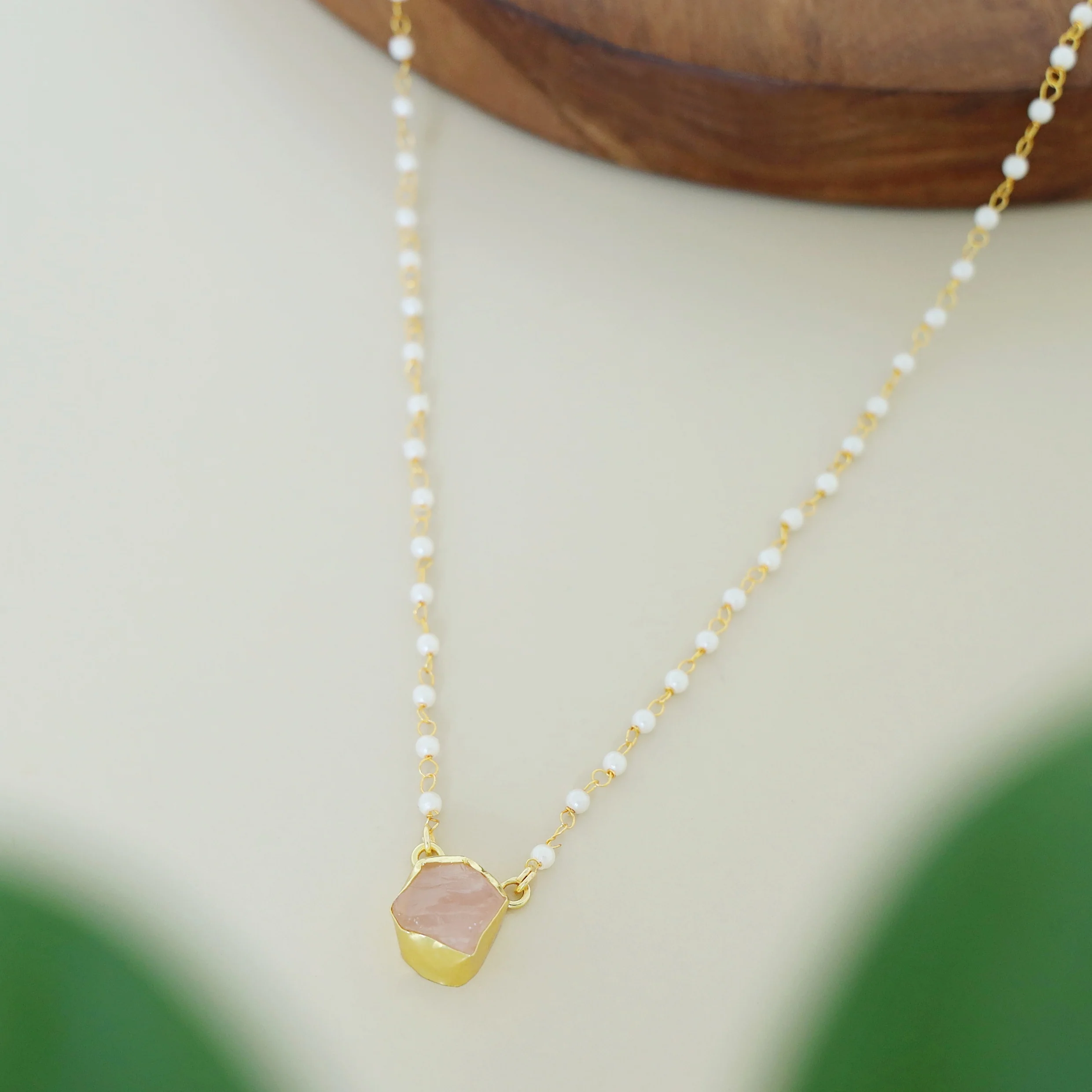 Nasmiya Raw Stone Neckpiece - Image 4