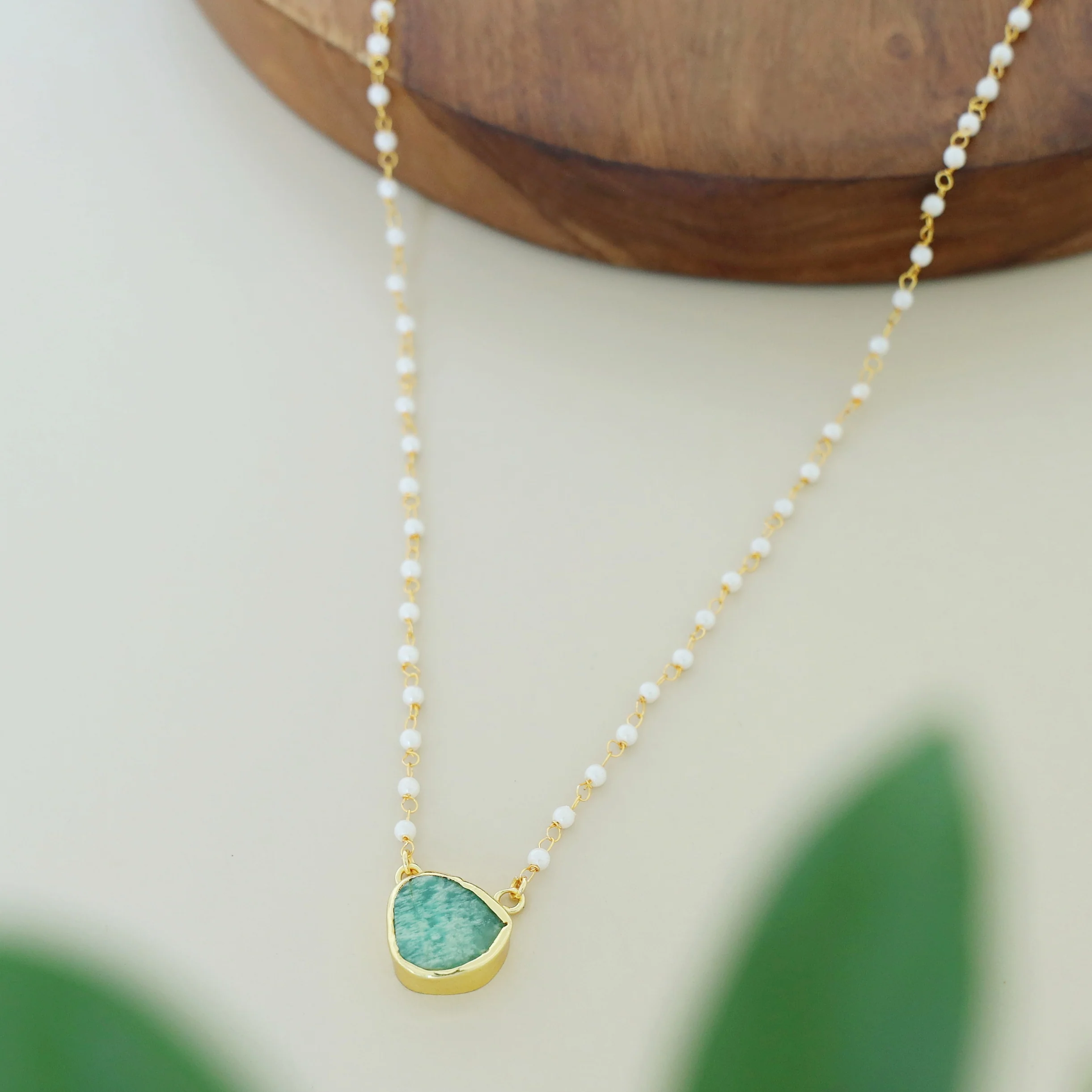 Nasmiya Raw Stone Neckpiece - Image 5