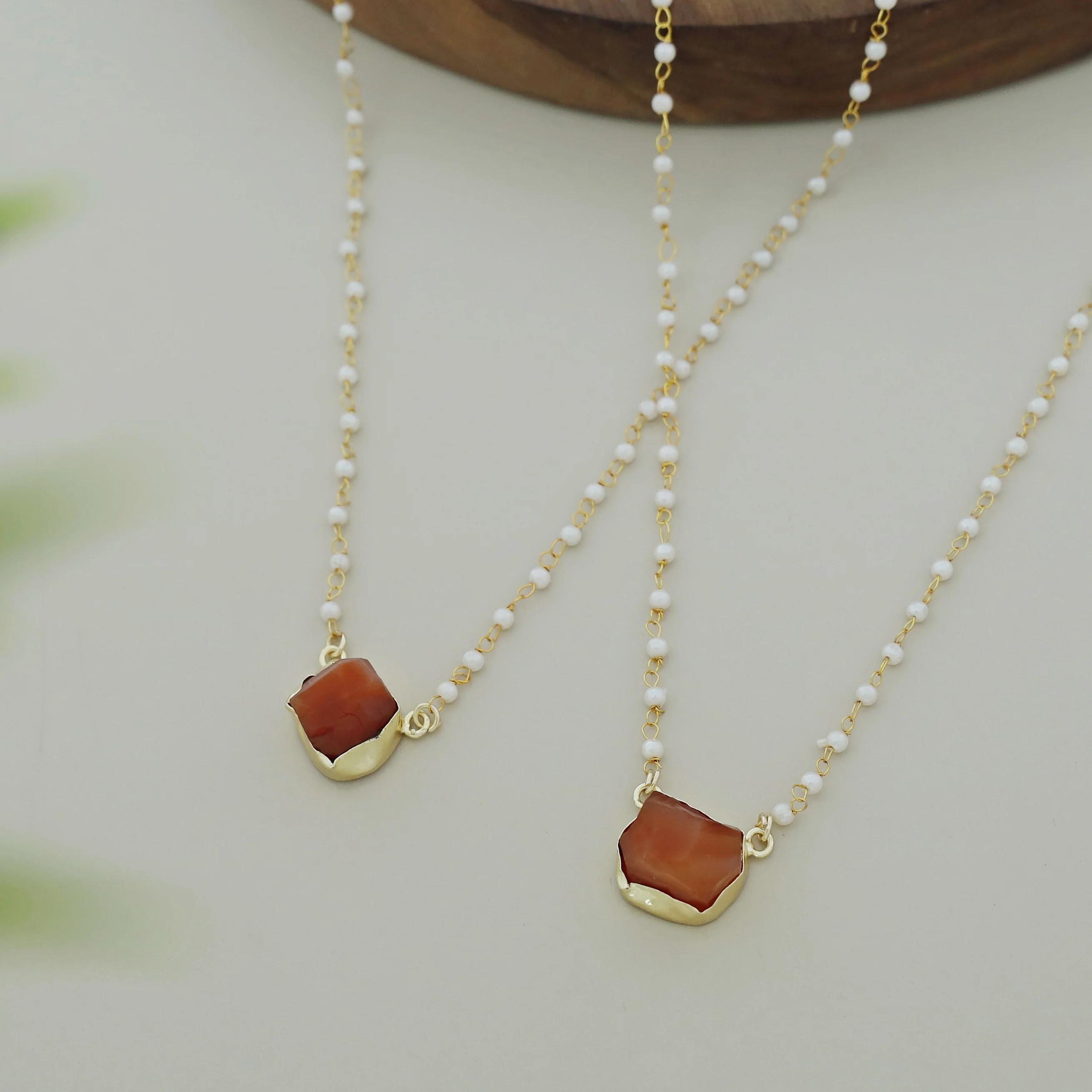 Nasmiya Raw Stone Neckpiece - Image 7