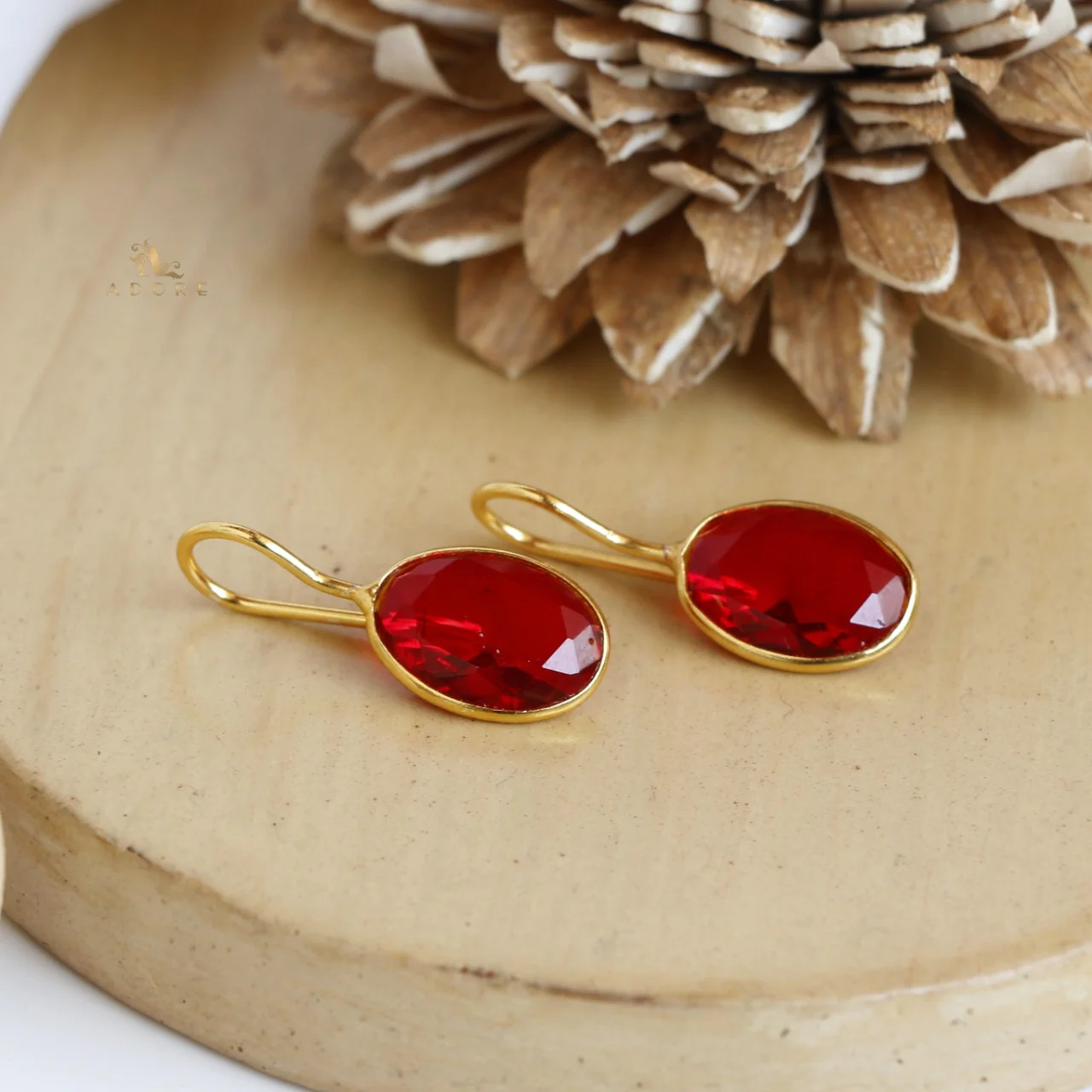 Nayanika Glossy Drop Earrings - Image 15