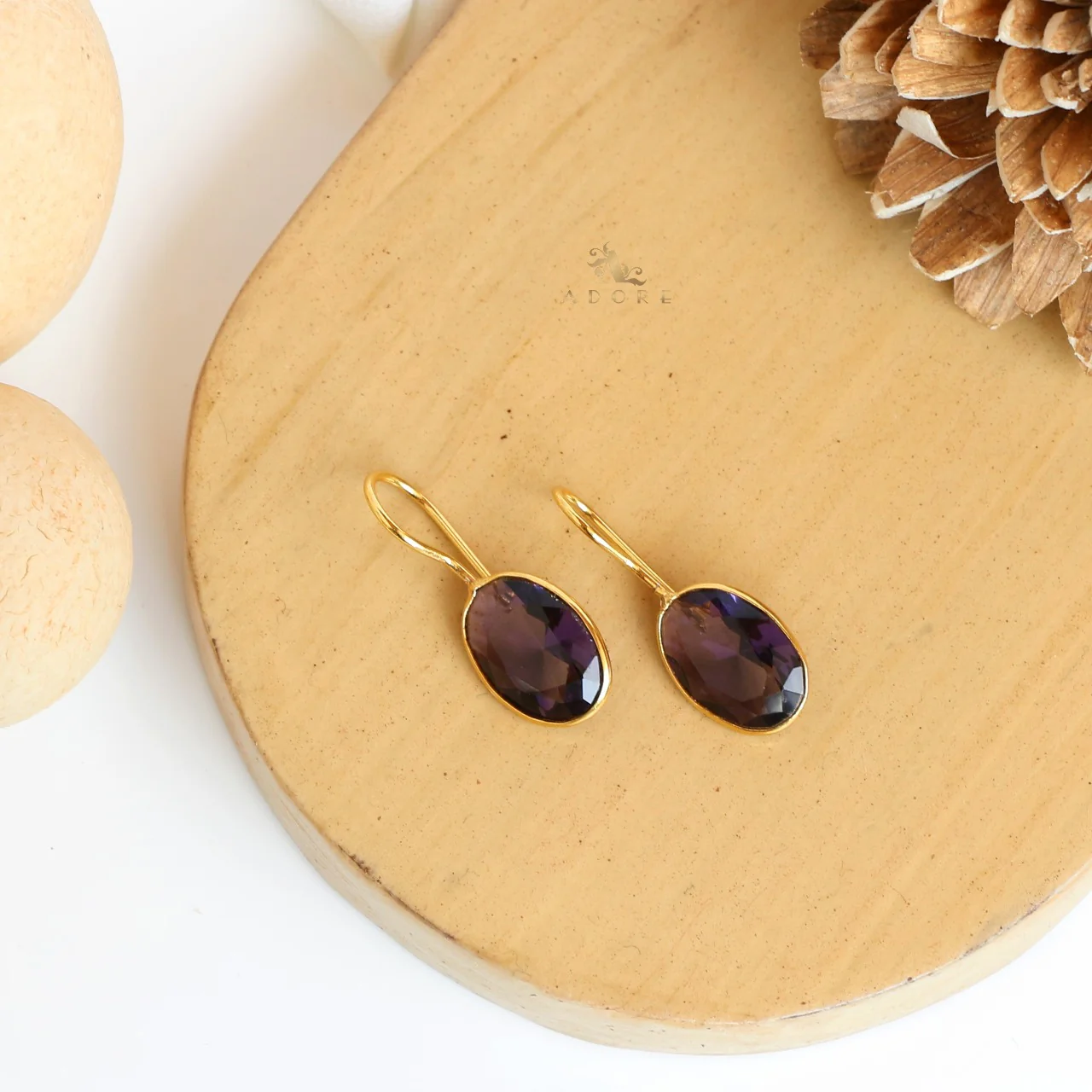 Nayanika Glossy Drop Earrings - Image 17