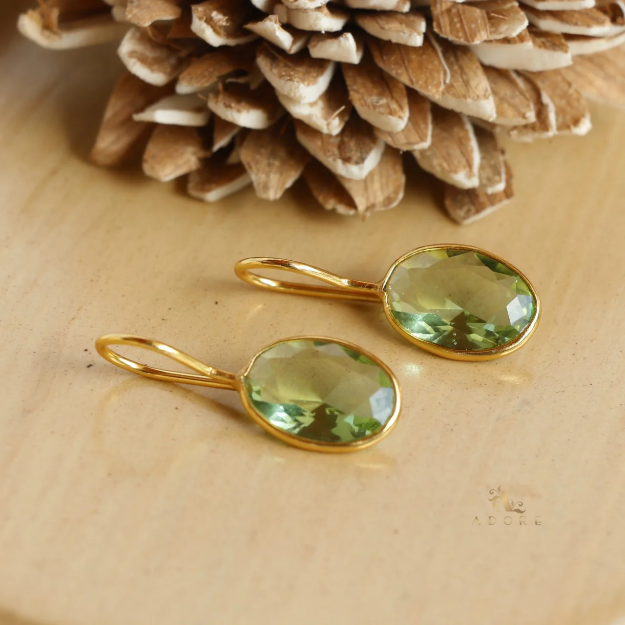 Nayanika Glossy Drop Earrings - Image 2