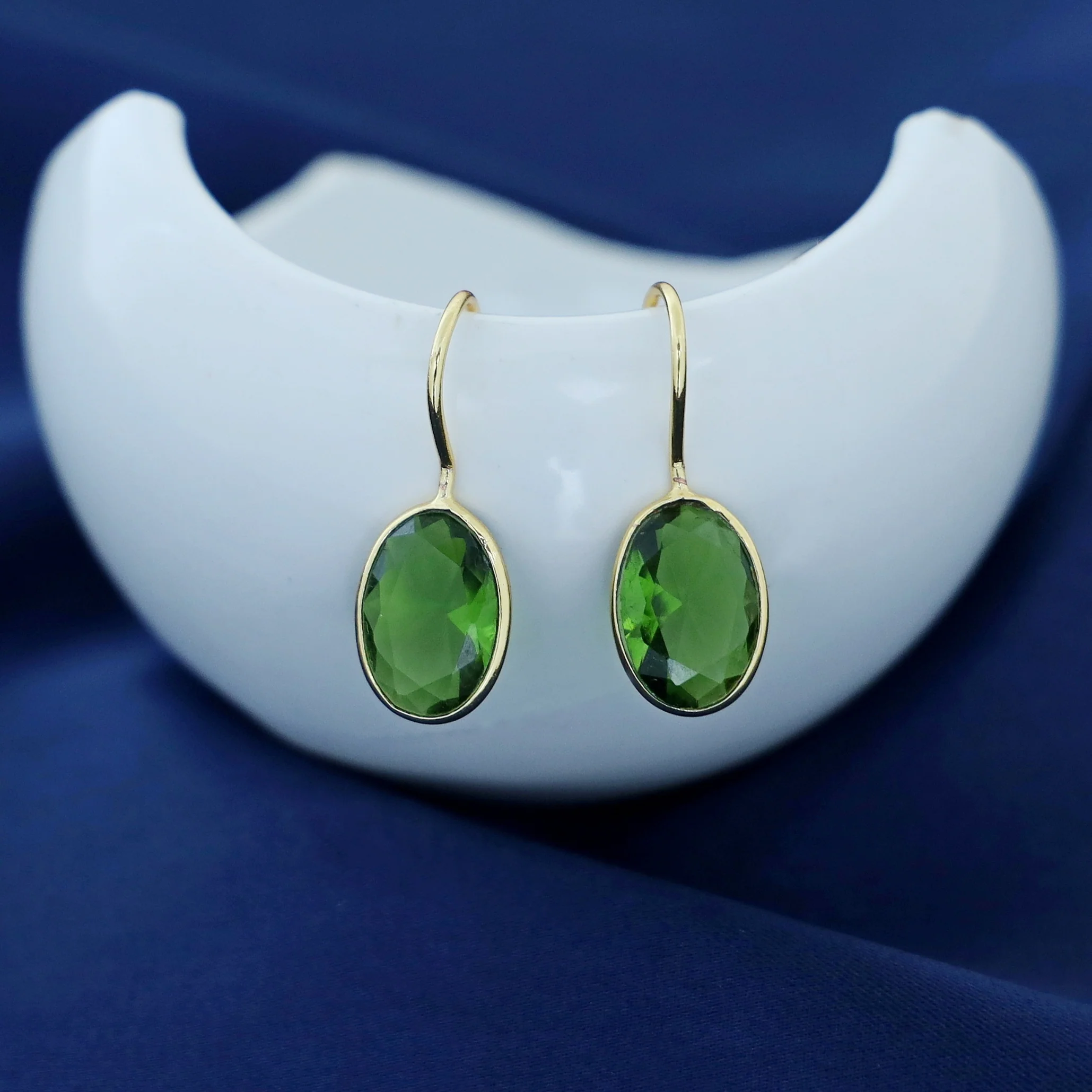 Nayanika Glossy Drop Earrings - Image 4