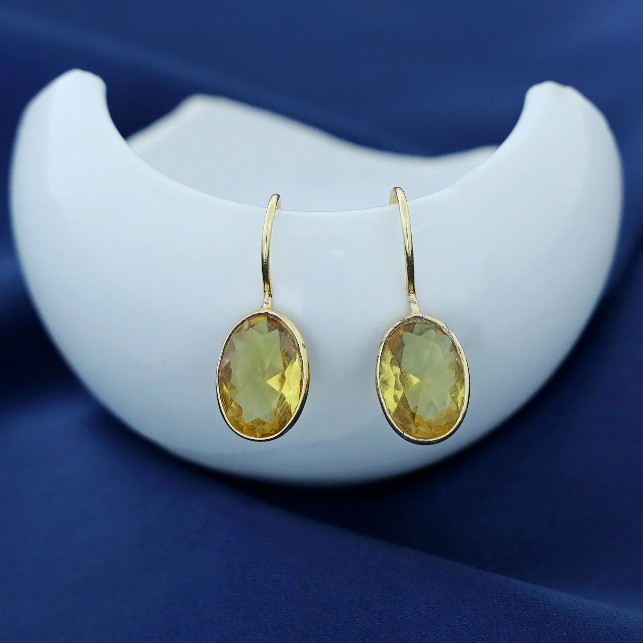 Nayanika Glossy Drop Earrings - Image 7