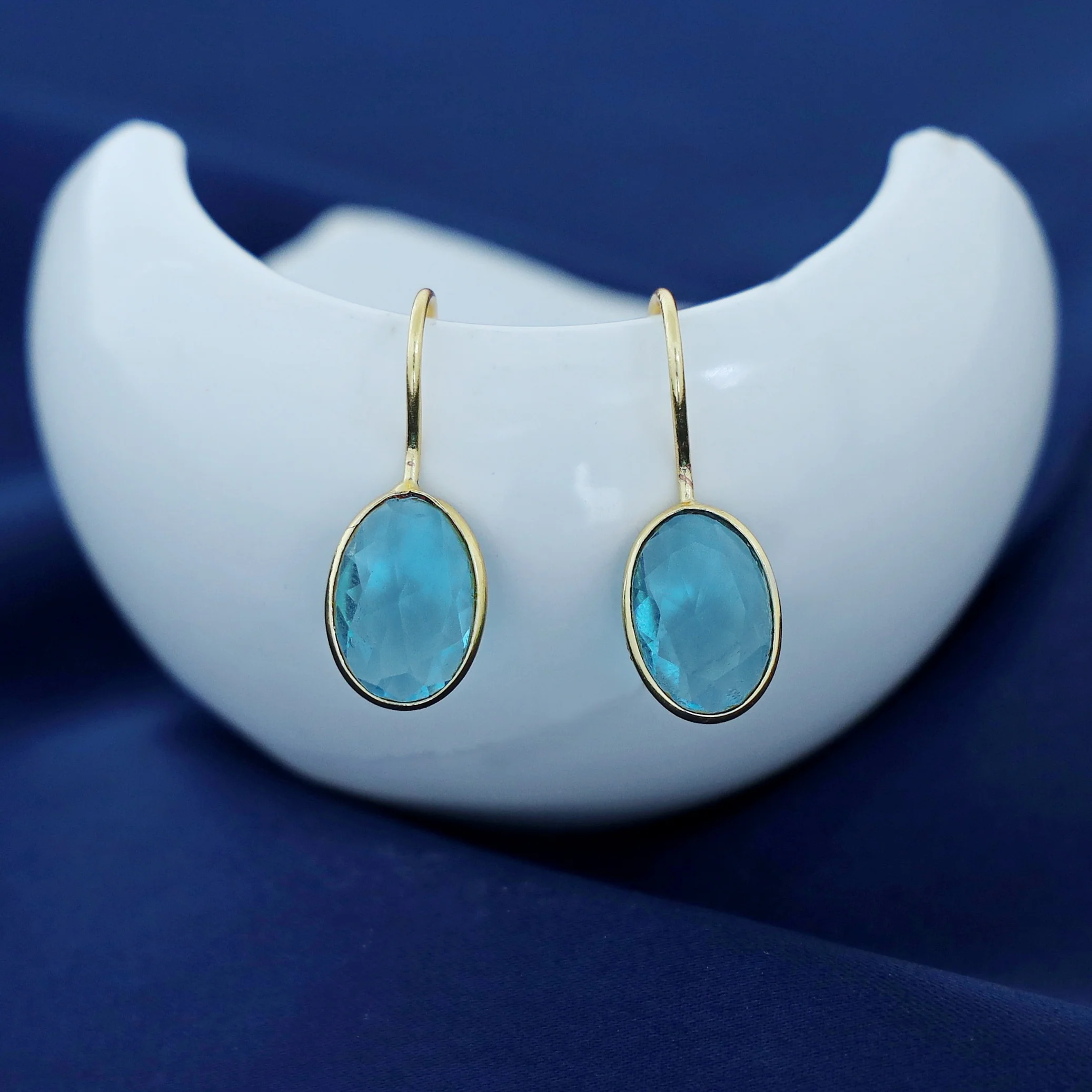Nayanika Glossy Drop Earrings - Image 9