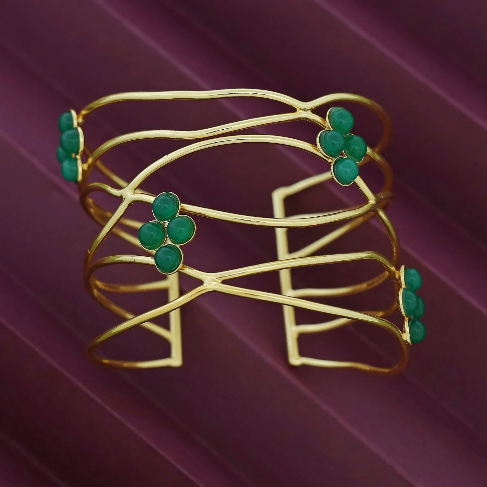 Nehal Layered Tetra Glossy Bangle - Image 6