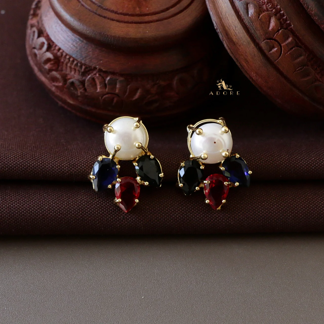 Nigala Fresh Water Pearl Glossy Earring - Image 13