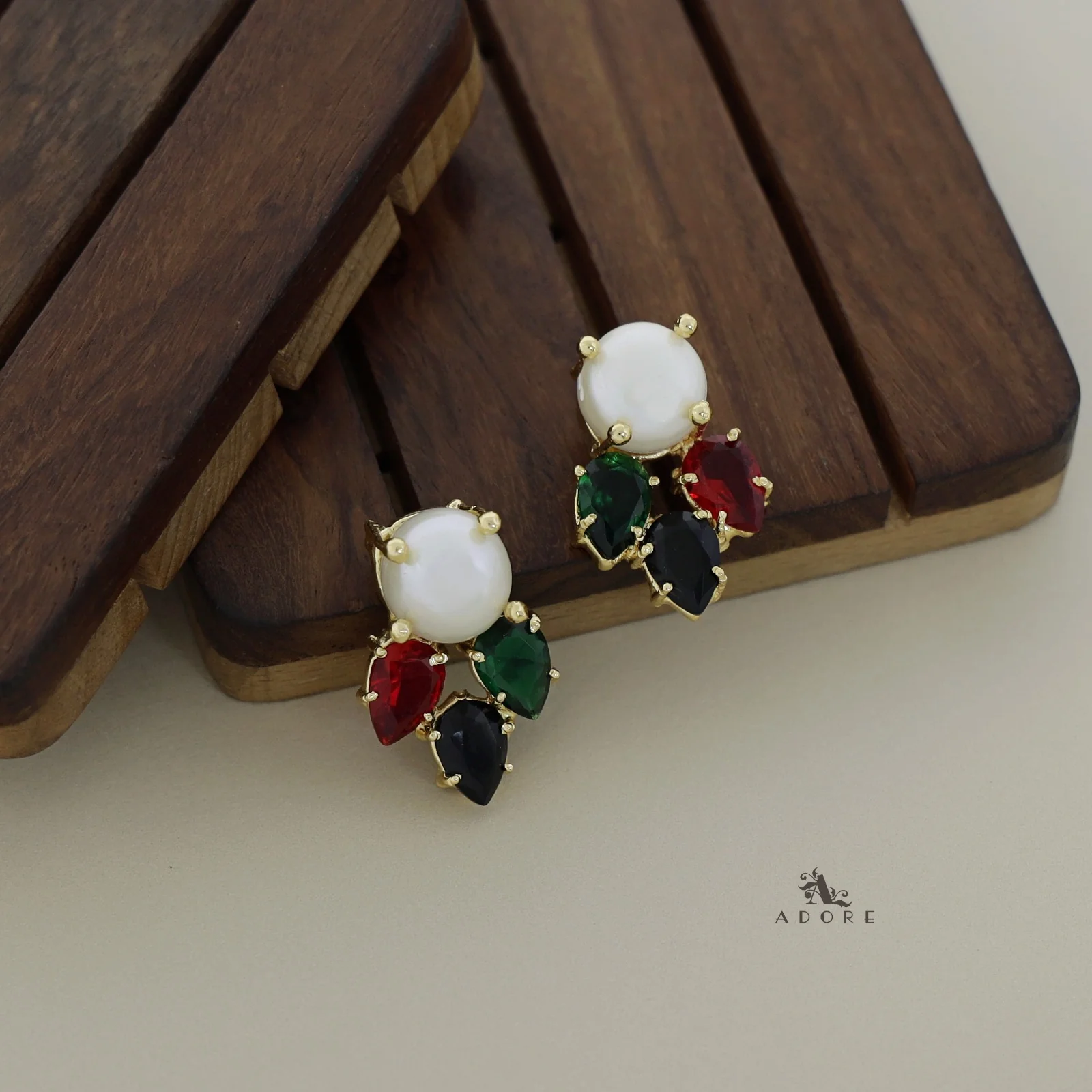 Nigala Fresh Water Pearl Glossy Earring - Image 15