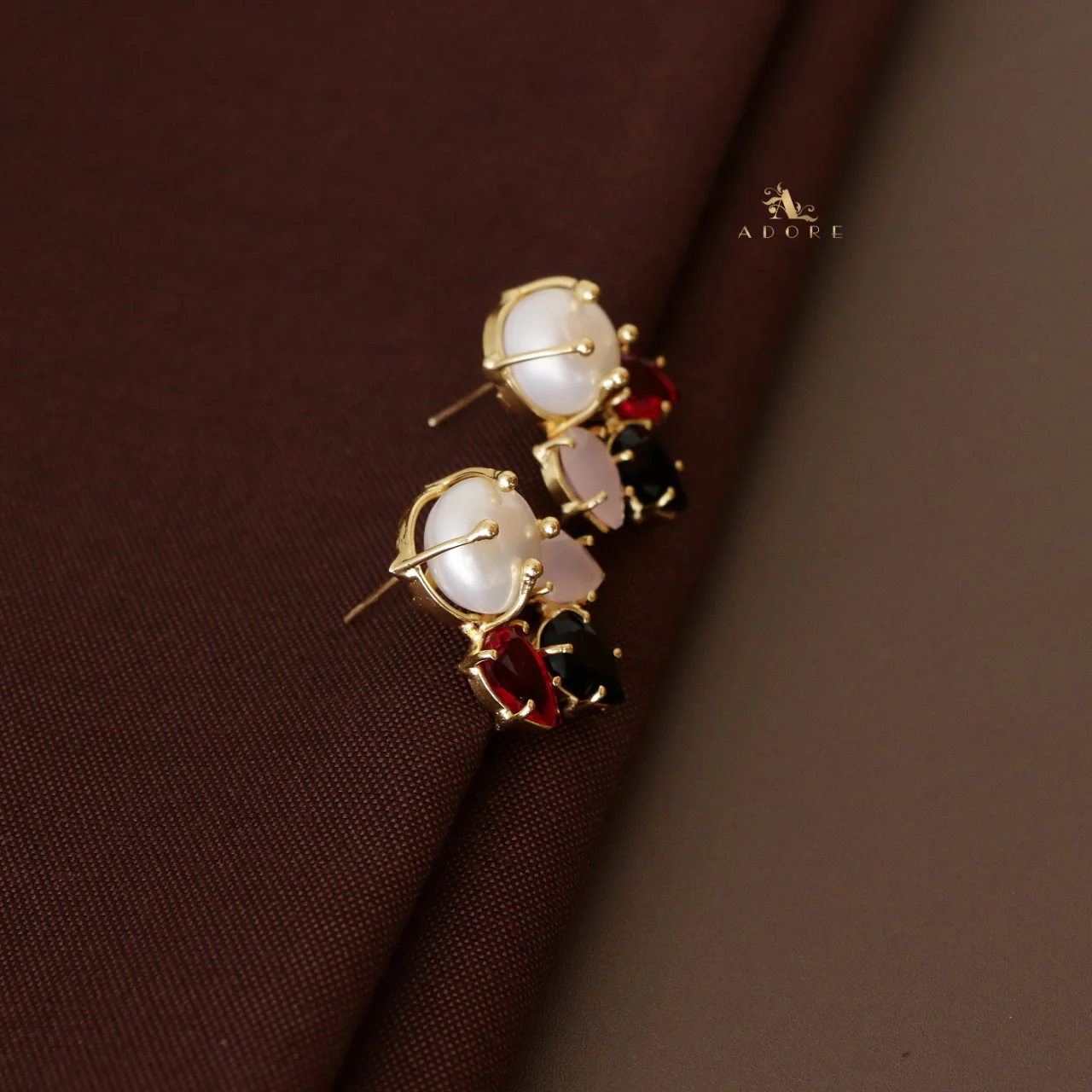 Nigala Fresh Water Pearl Glossy Earring - Image 17