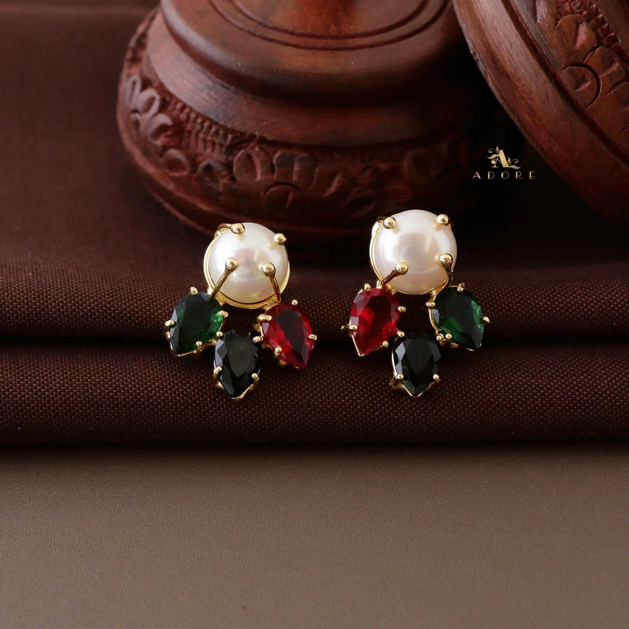 Nigala Fresh Water Pearl Glossy Earring - Image 18