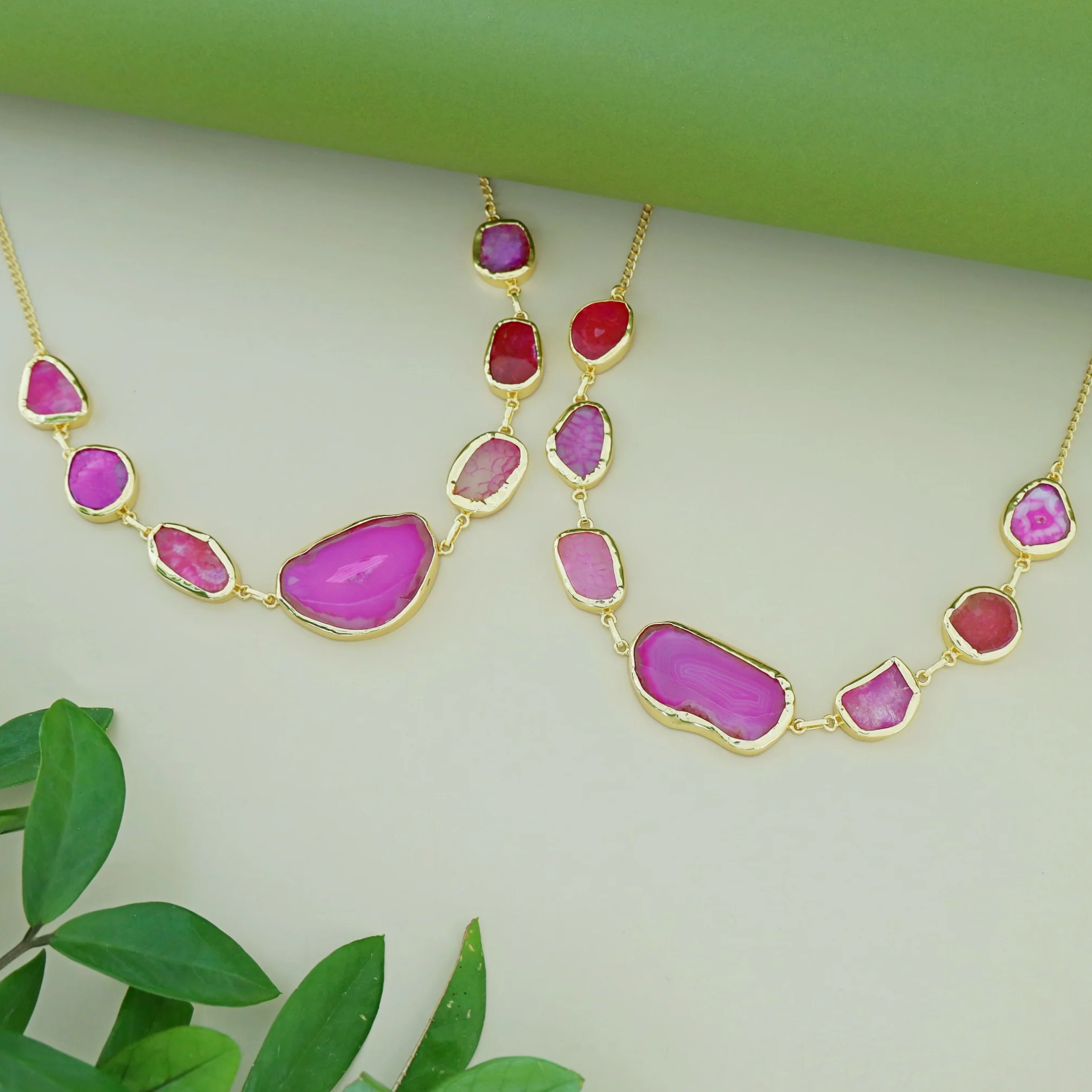 Nishka Agate Neckpiece - Image 6