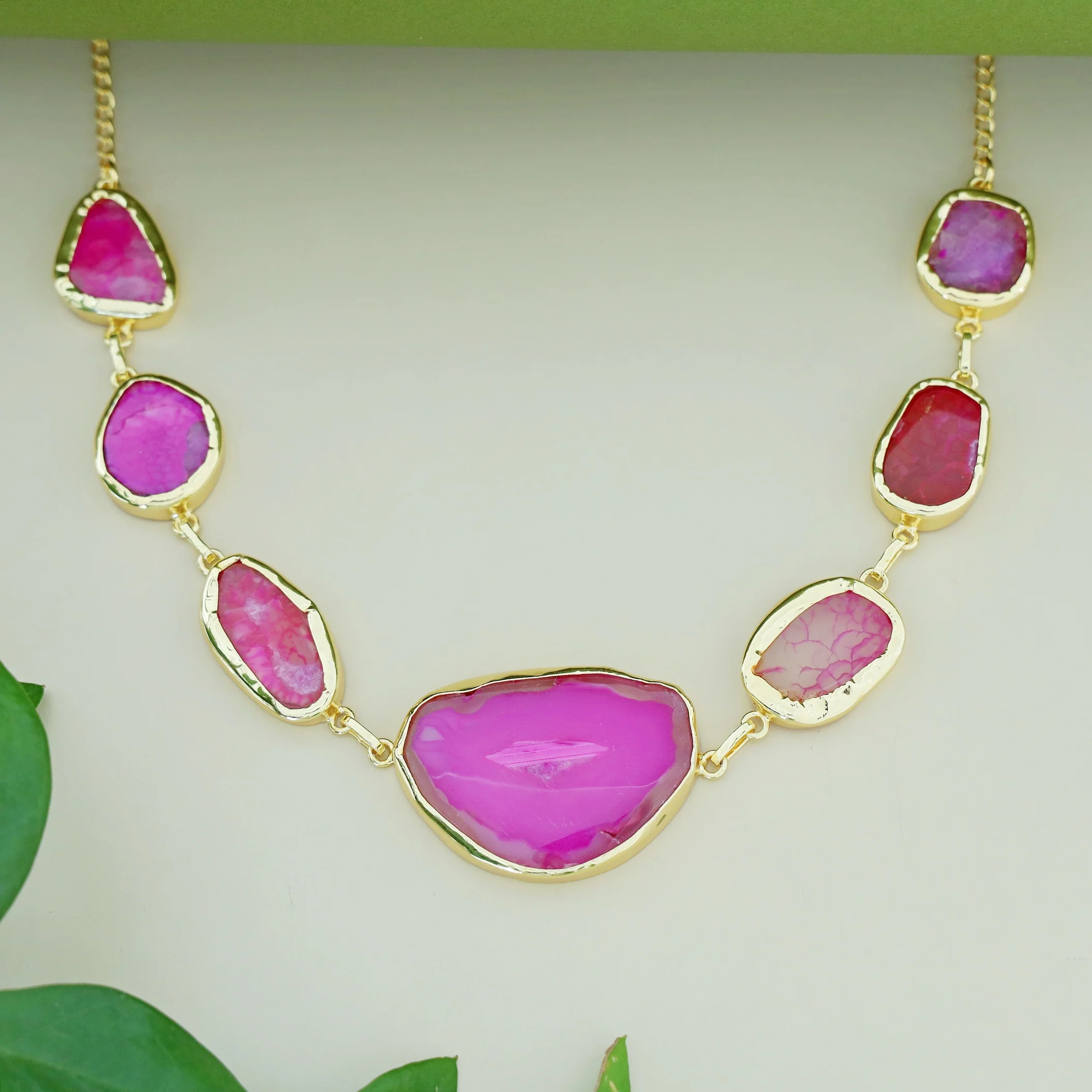 Nishka Agate Neckpiece - Image 7