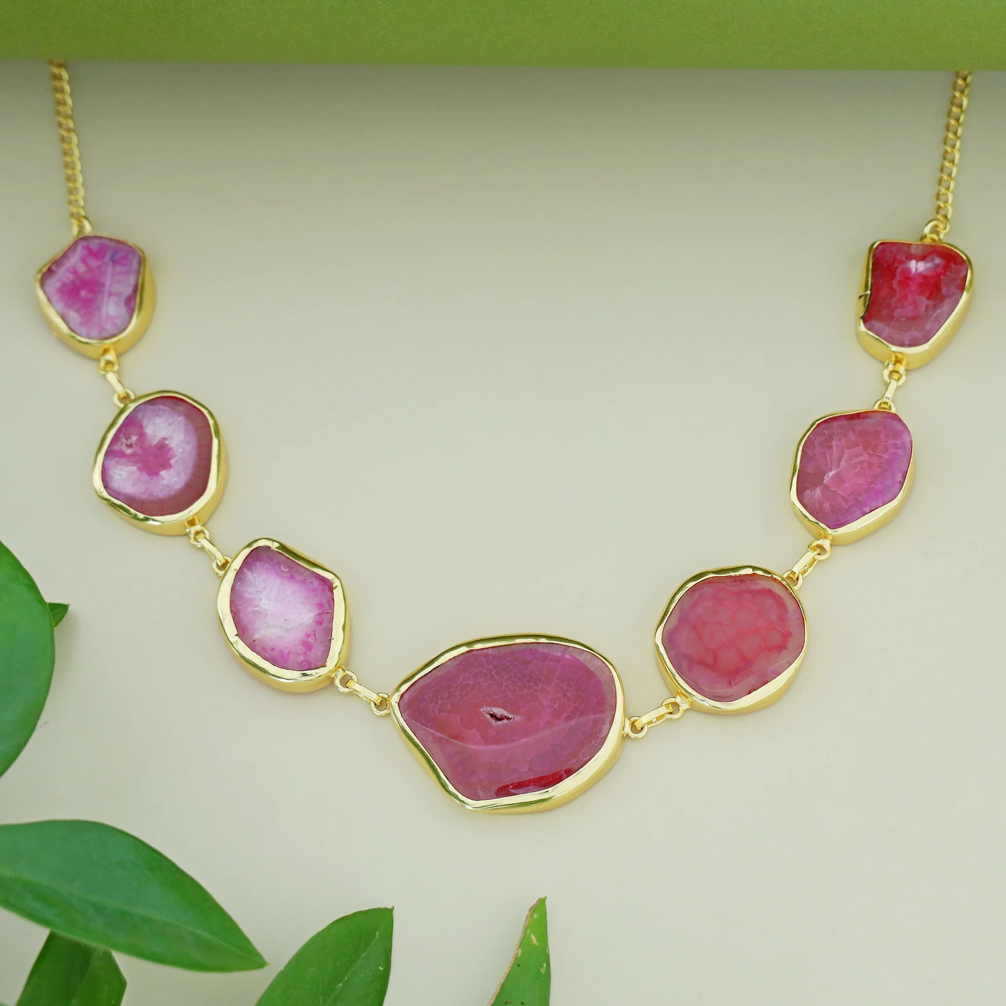 Nishka Agate Neckpiece - Image 9