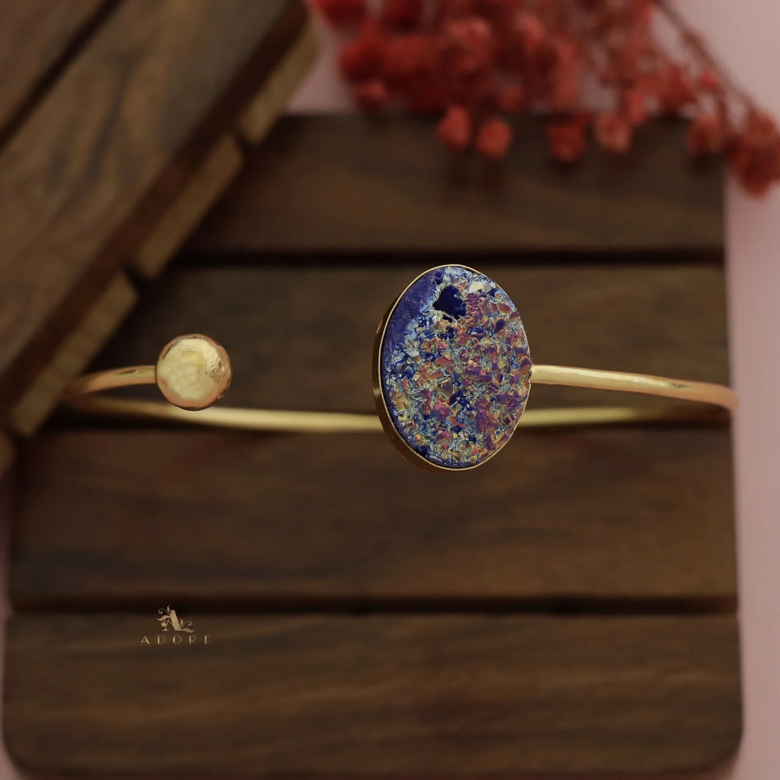 Novlie Oval Glittery Bangle - Image 13