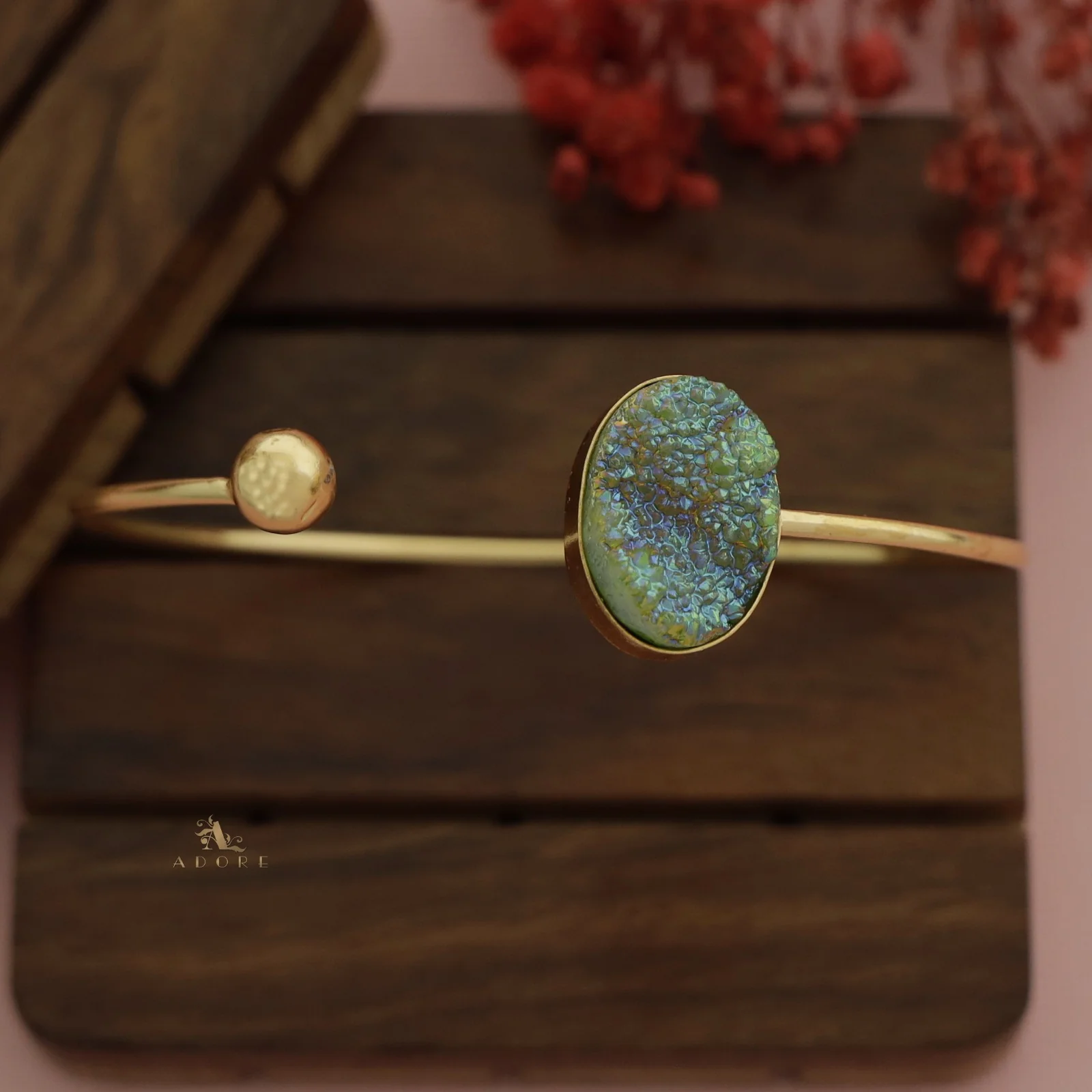 Novlie Oval Glittery Bangle - Image 16