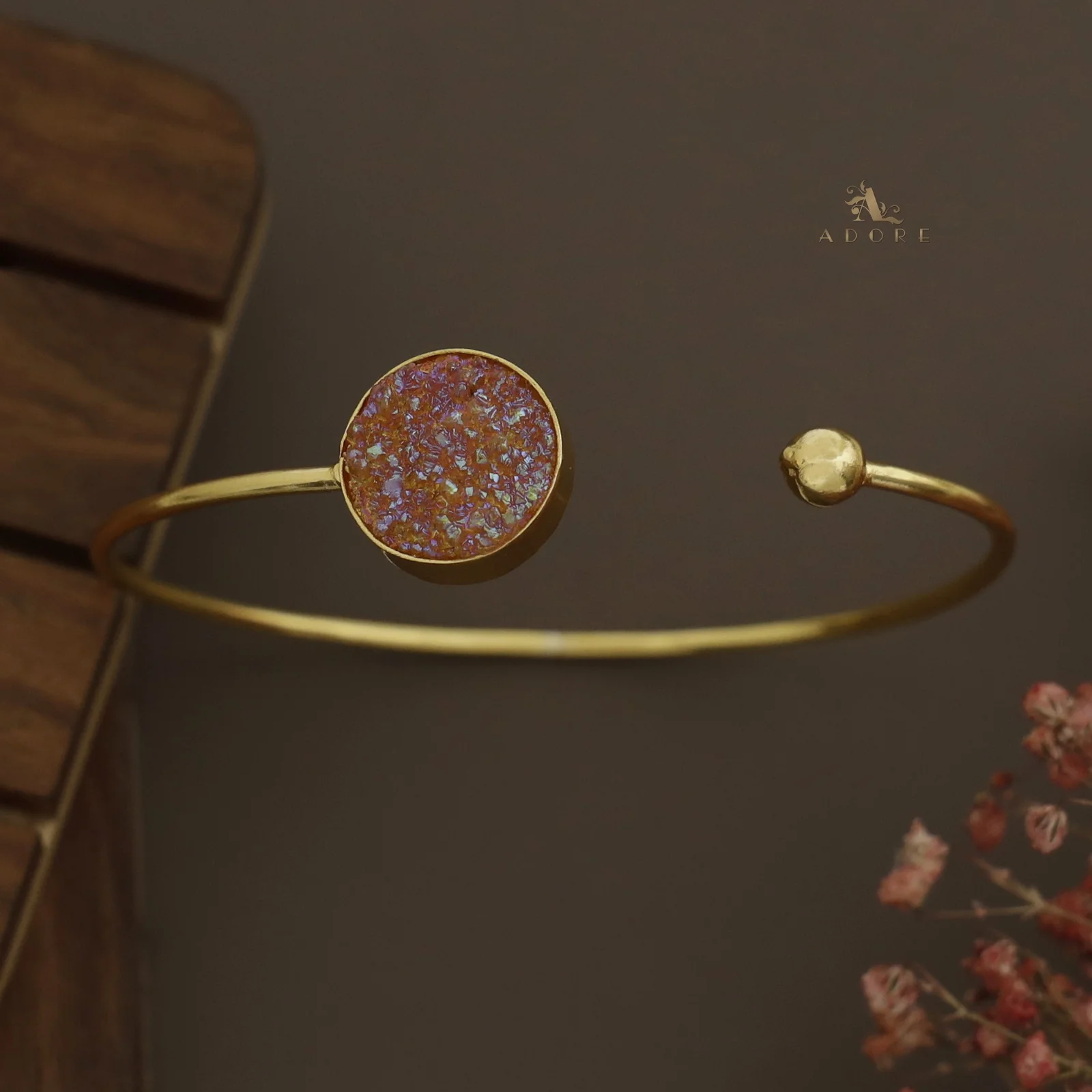 Novlie Round Glittery Bangle - Image 4