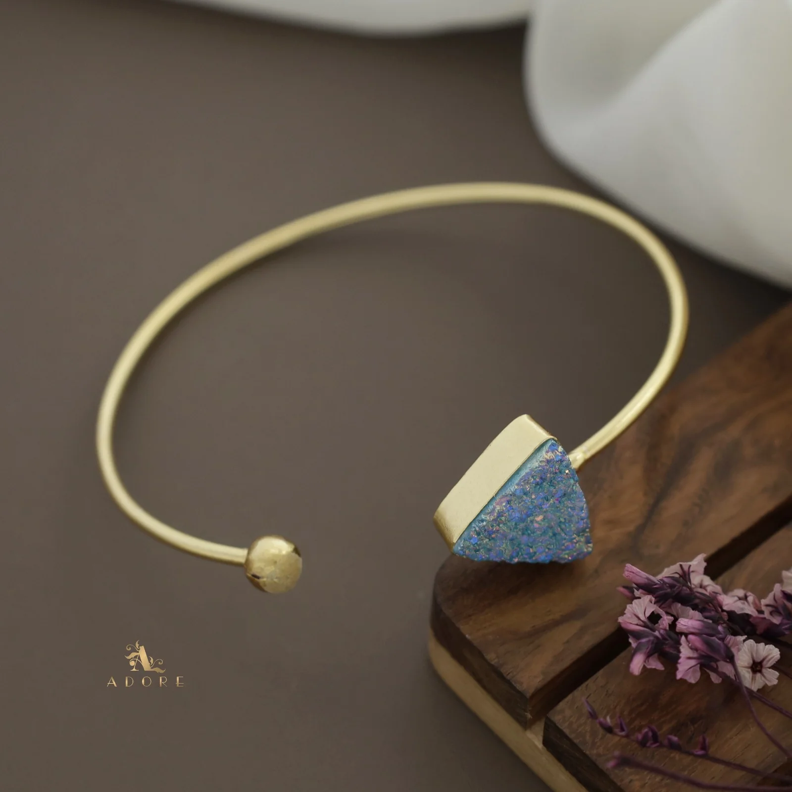 Novlie Triangle Glittery Bangle - Image 10
