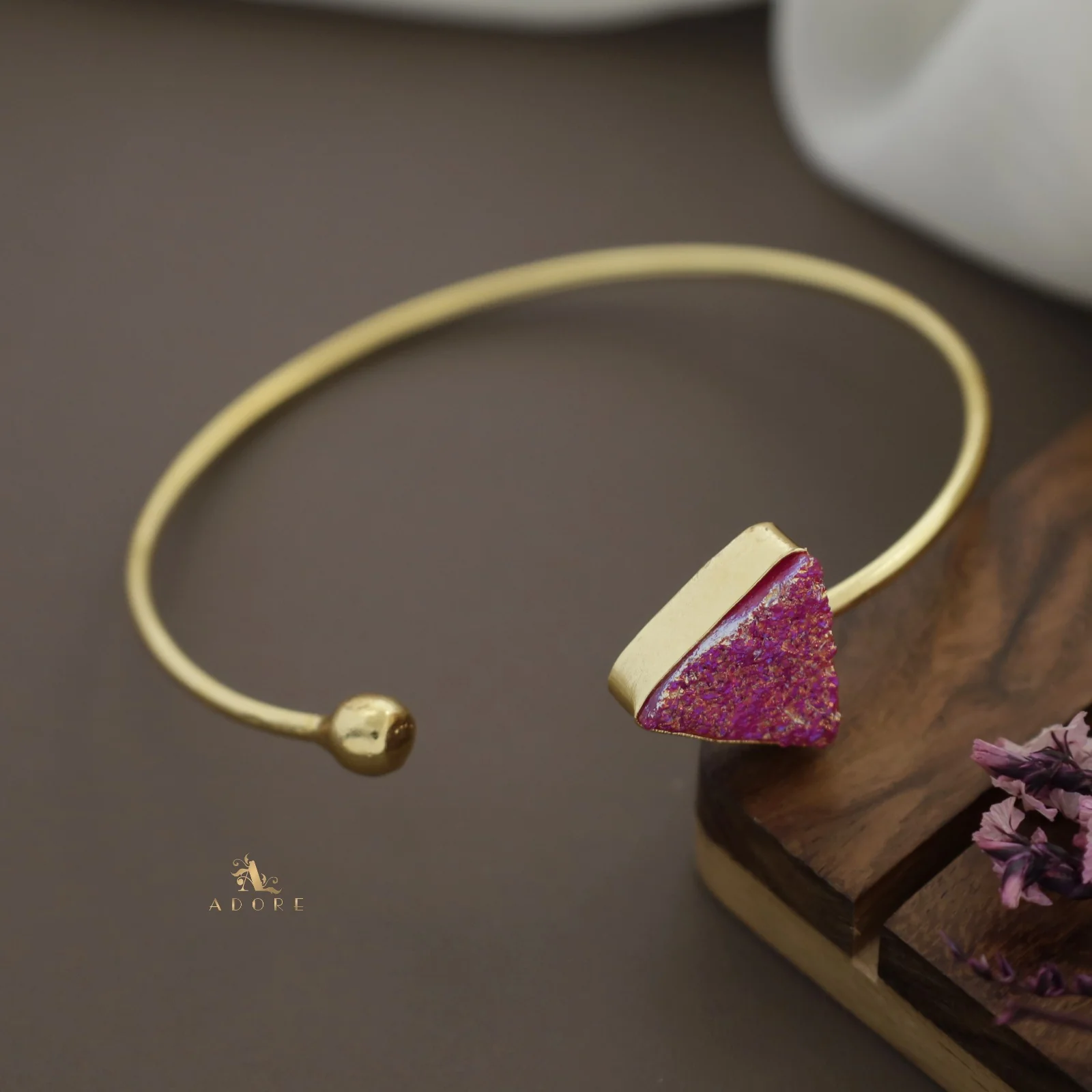 Novlie Triangle Glittery Bangle - Image 11