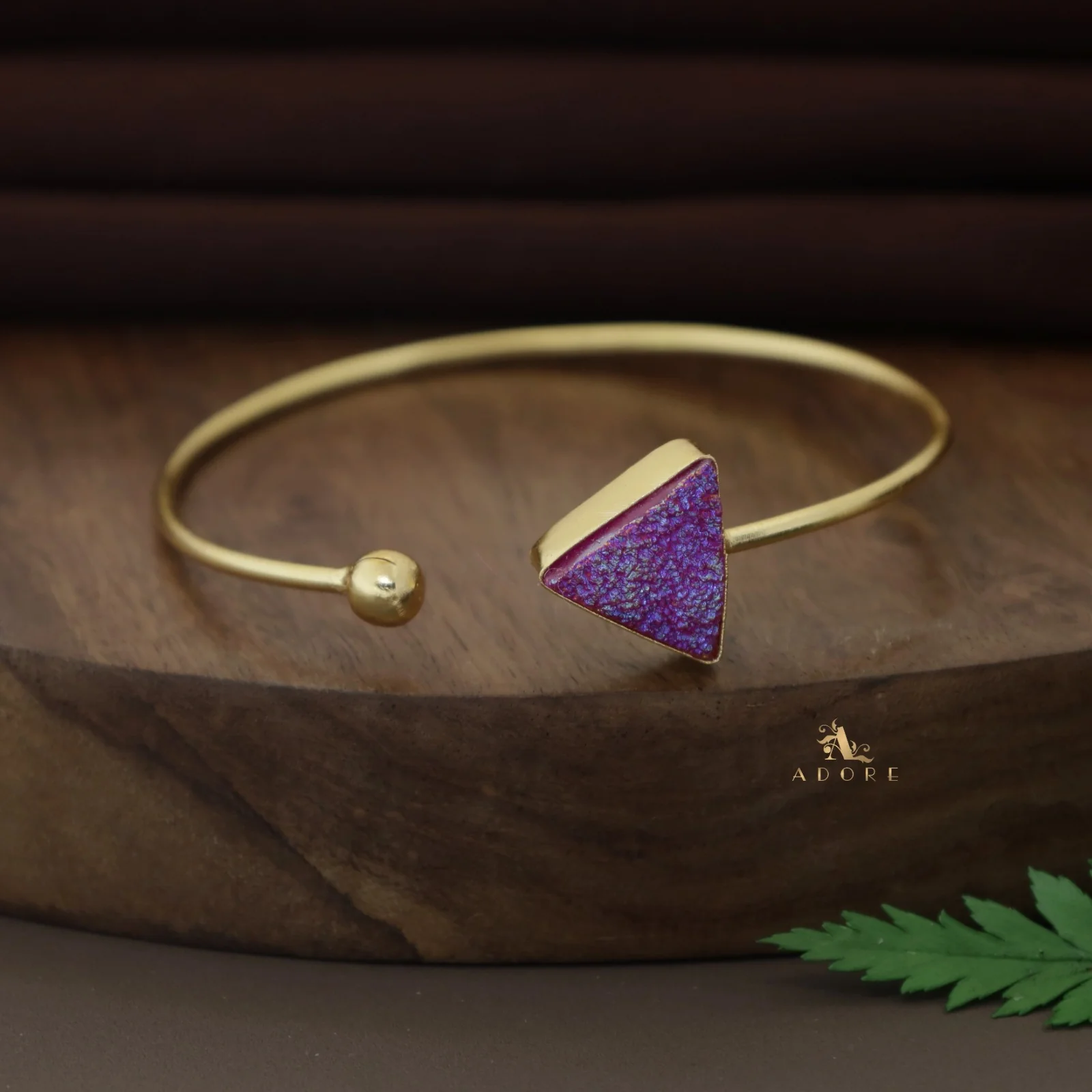 Novlie Triangle Glittery Bangle - Image 13