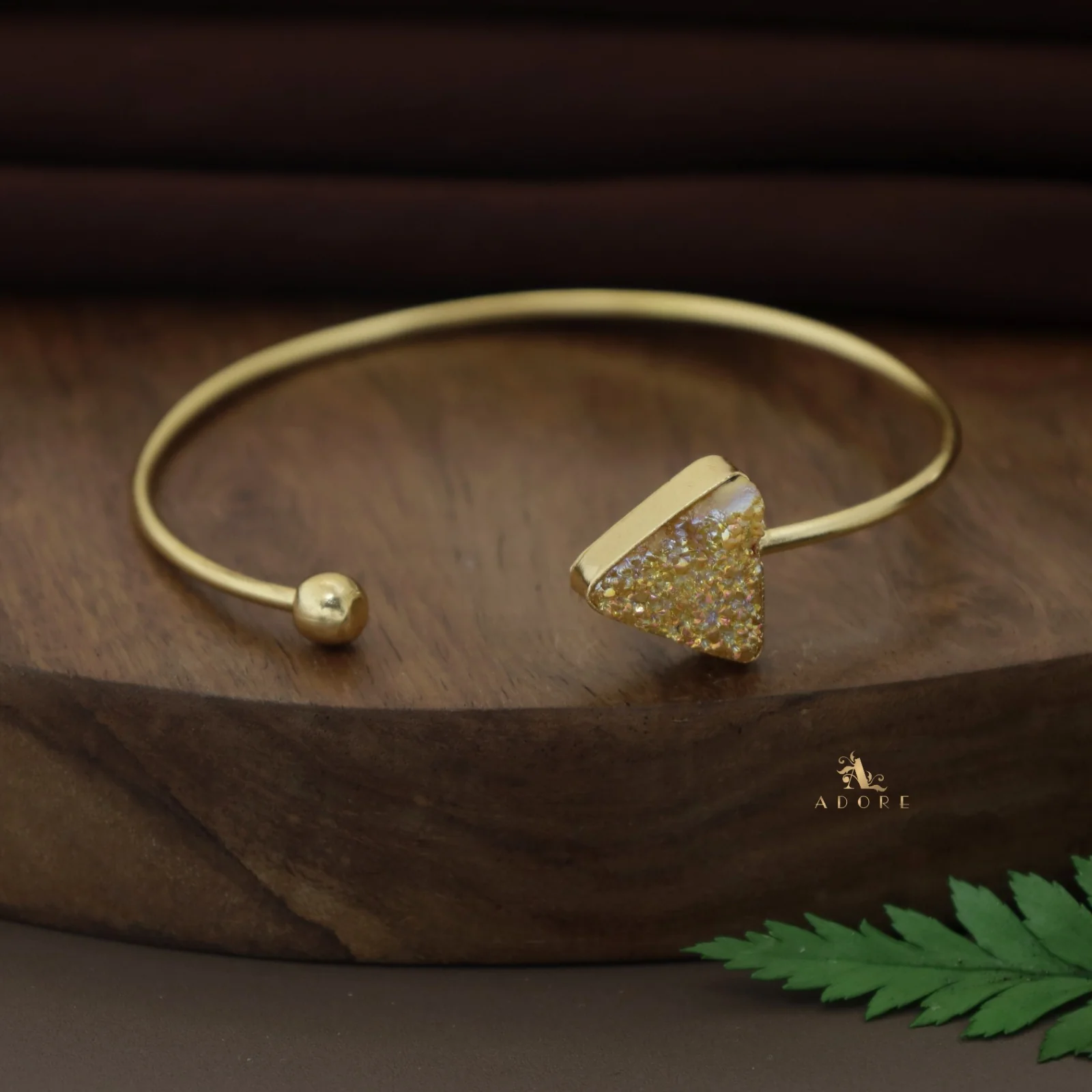 Novlie Triangle Glittery Bangle - Image 15