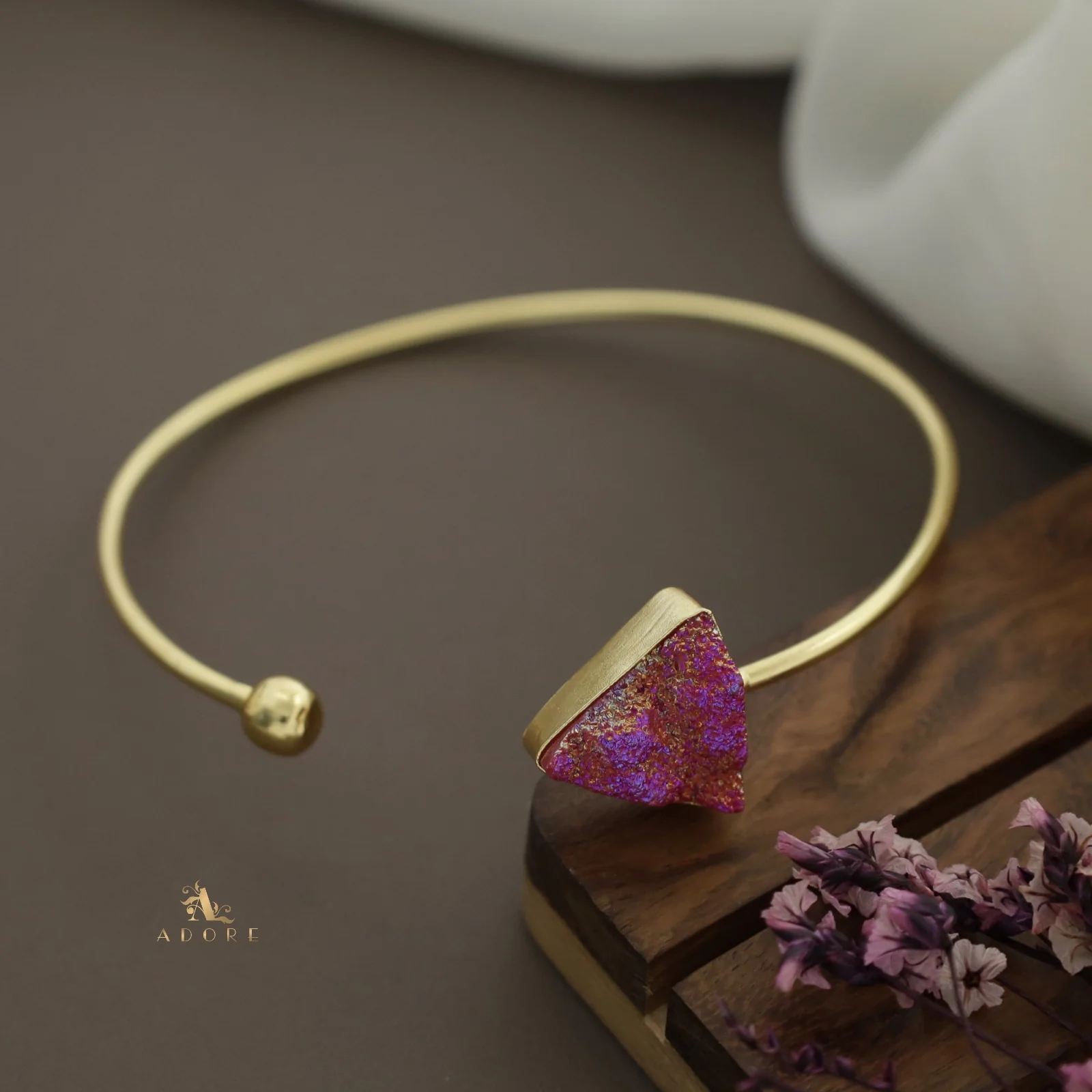 Novlie Triangle Glittery Bangle - Image 6