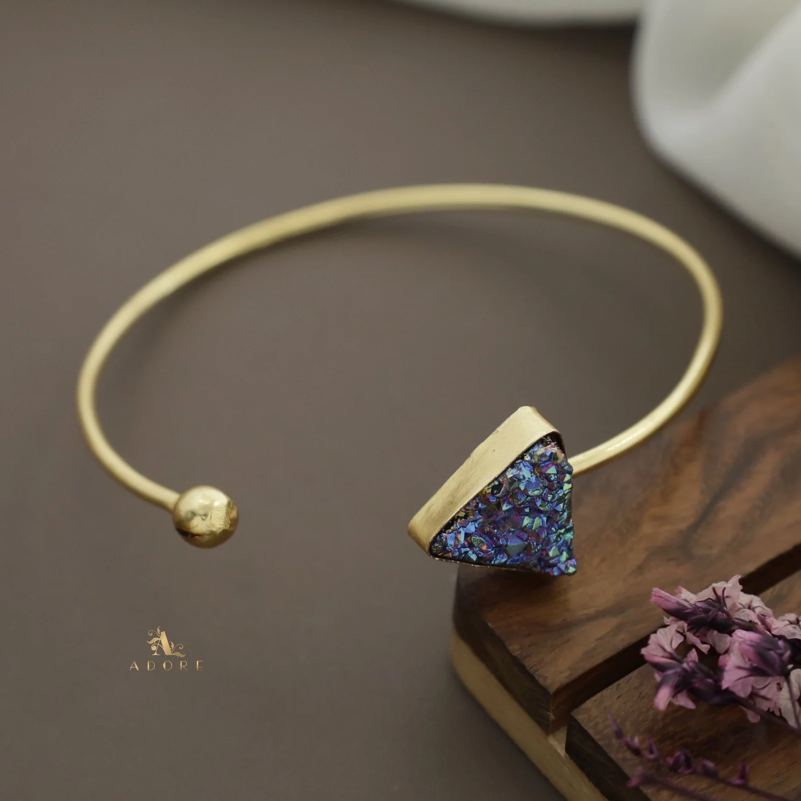 Novlie Triangle Glittery Bangle - Image 7