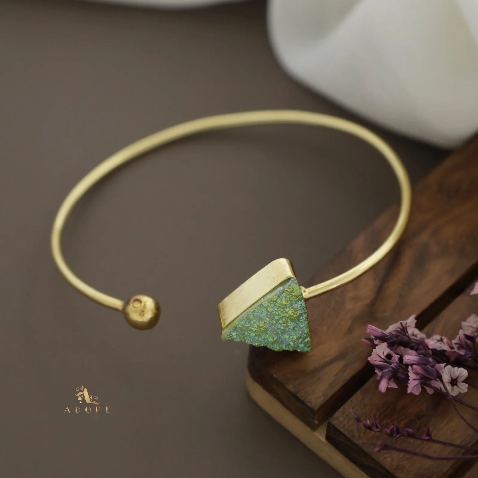 Novlie Triangle Glittery Bangle - Image 9