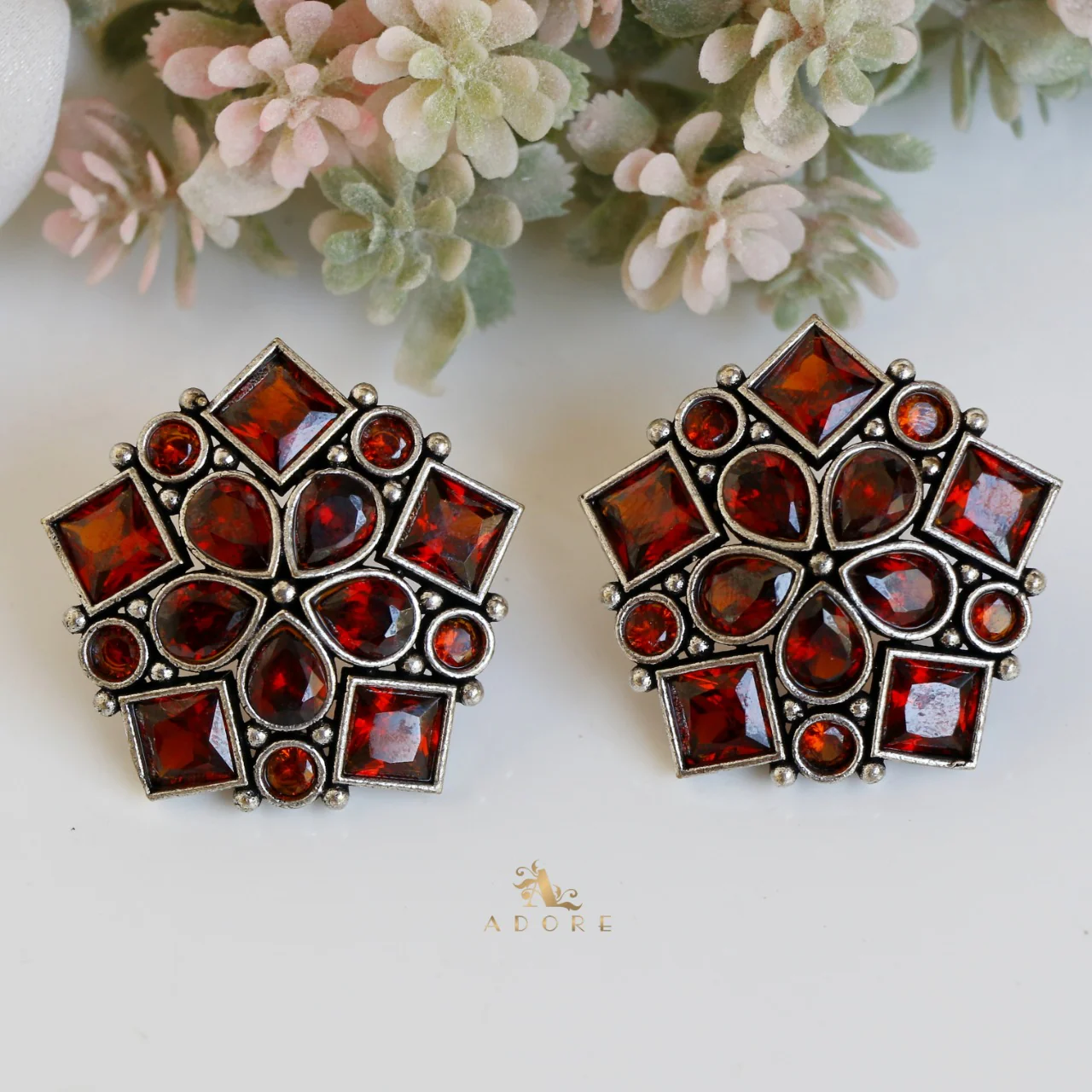 Oberon Pentagon Earring - Image 3