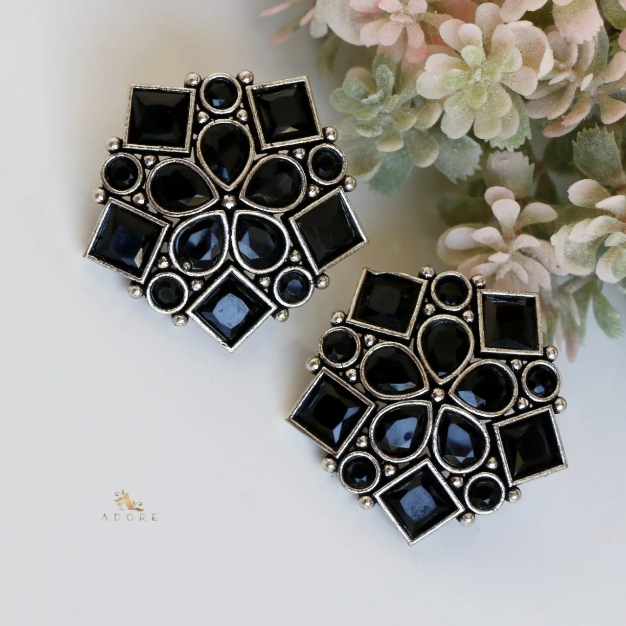 Oberon Pentagon Earring - Image 6